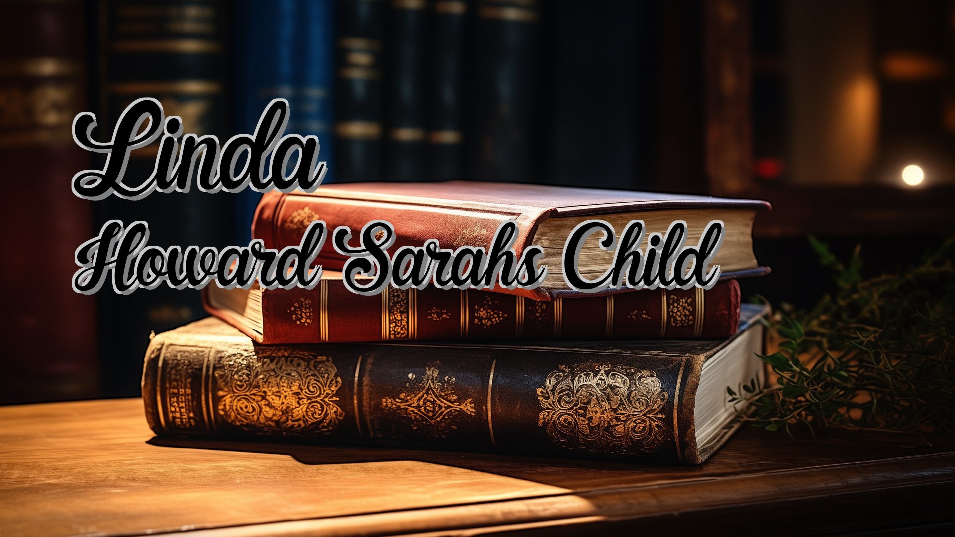 cover-Linda Howard Sarahs Child