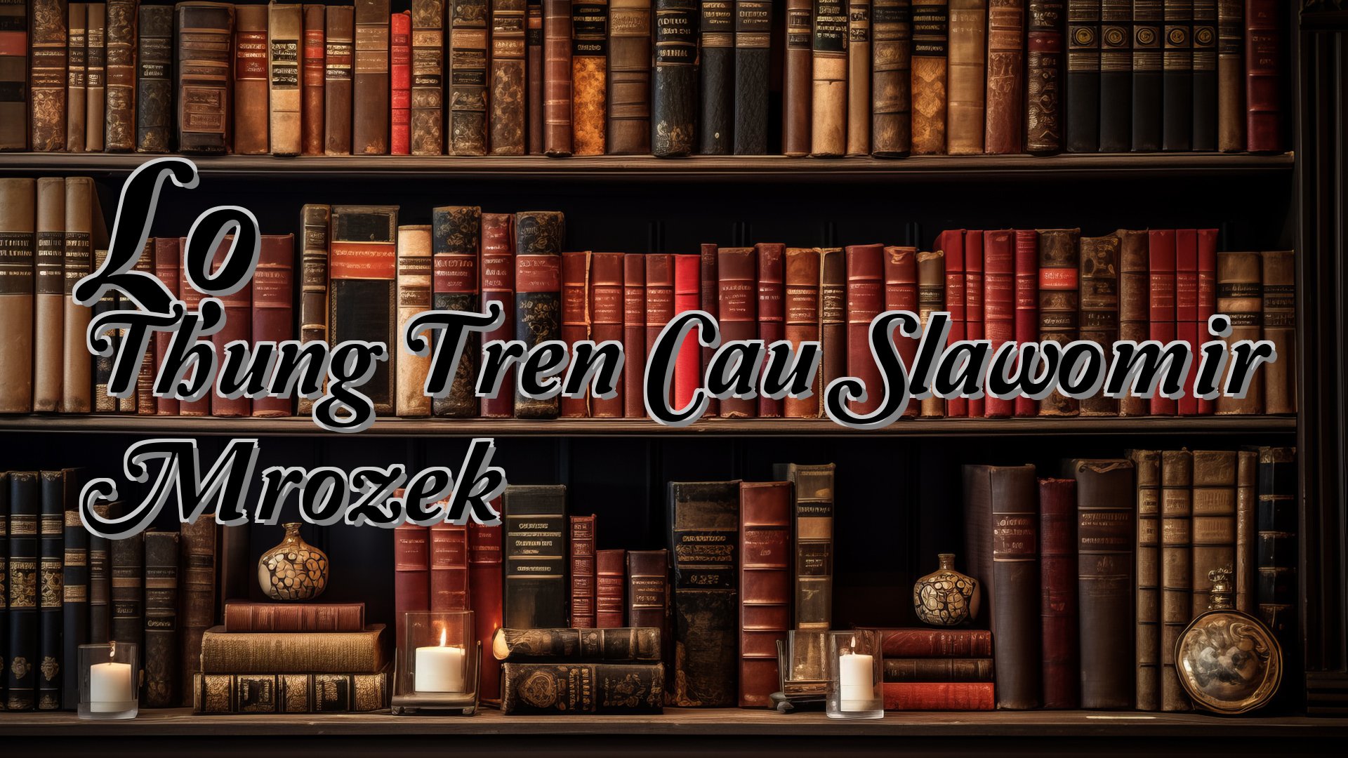 cover-Lo Thung Tren Cau Slawomir Mrozek