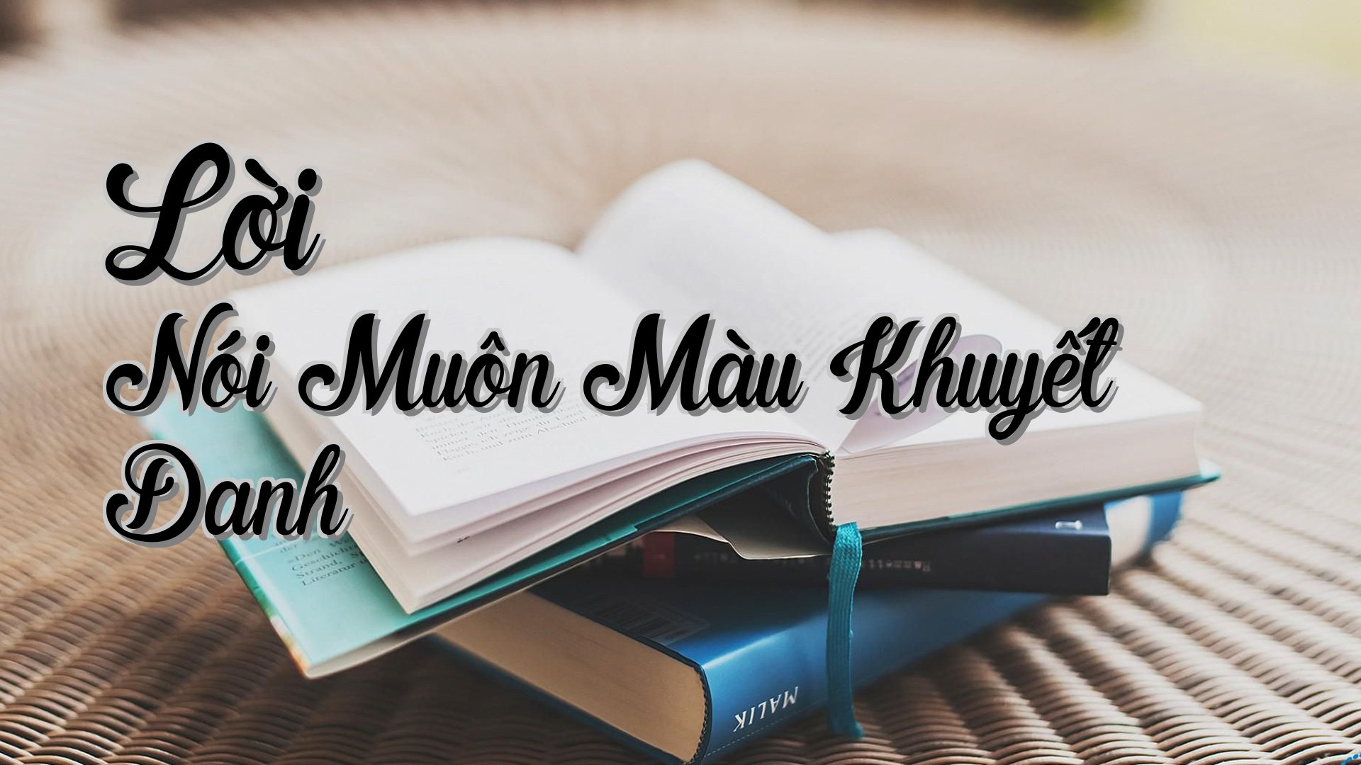 cover-Lời Nói Muôn Màu Khuyết Danh