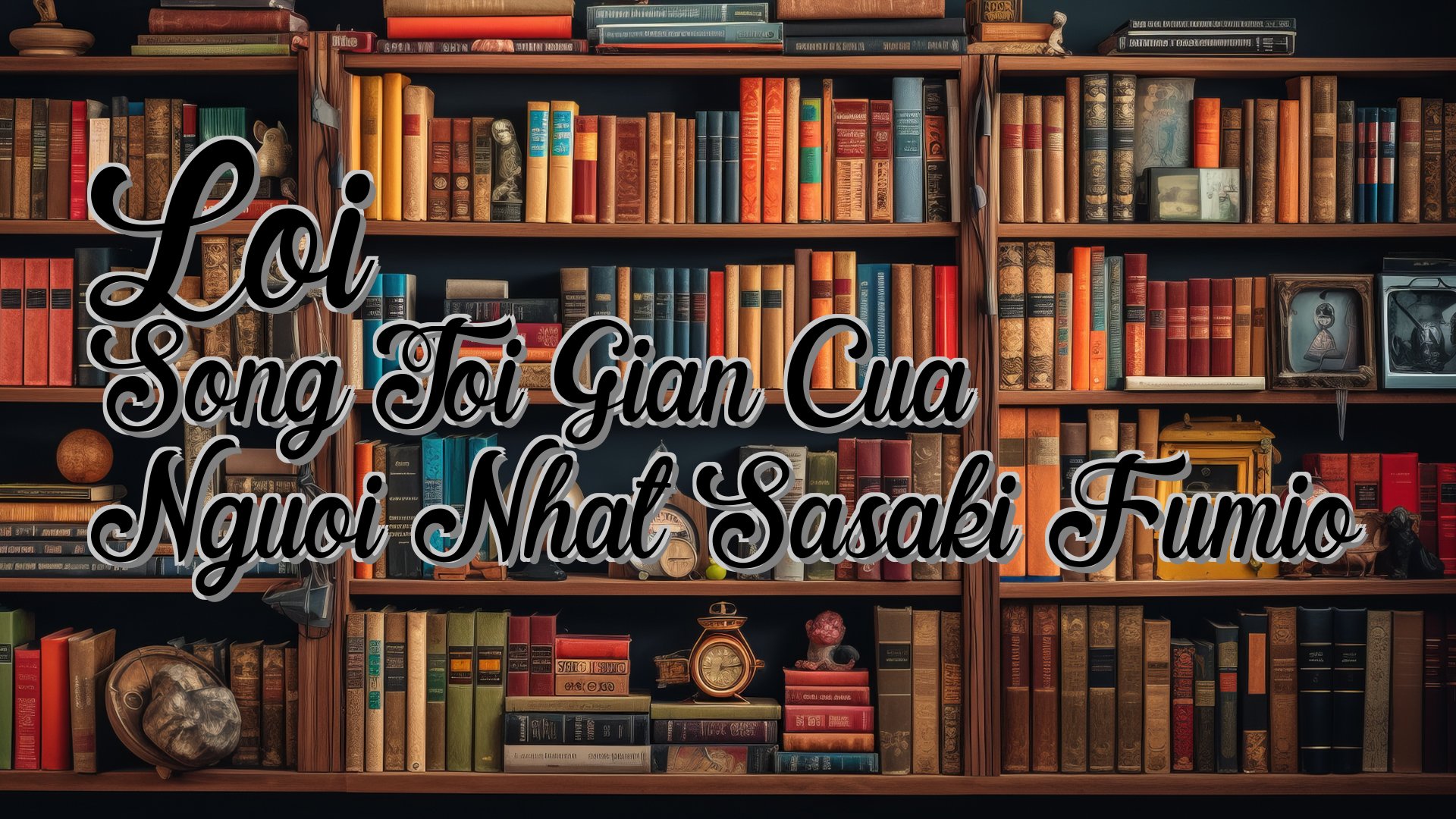 cover-Loi Song Toi Gian Cua Nguoi Nhat Sasaki Fumio