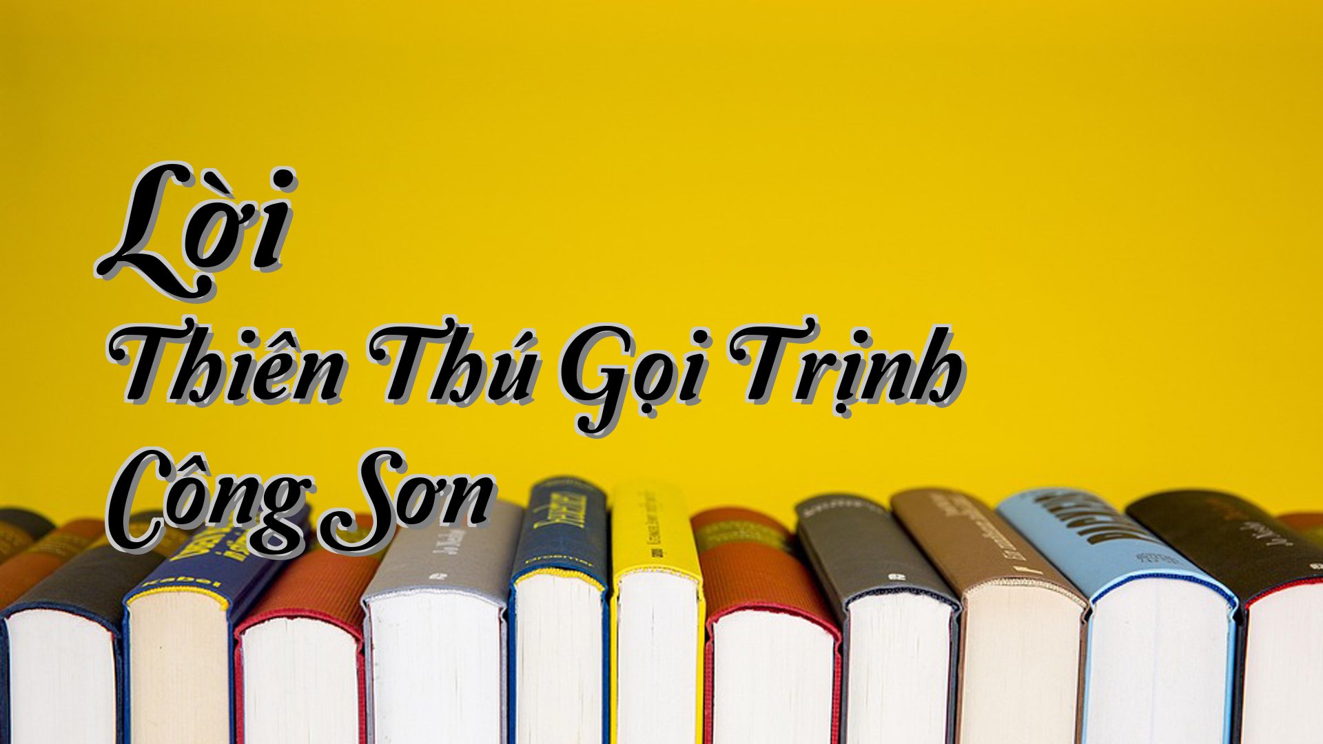 cover-Lời Thiên Thú Gọi Trịnh Công Sơn