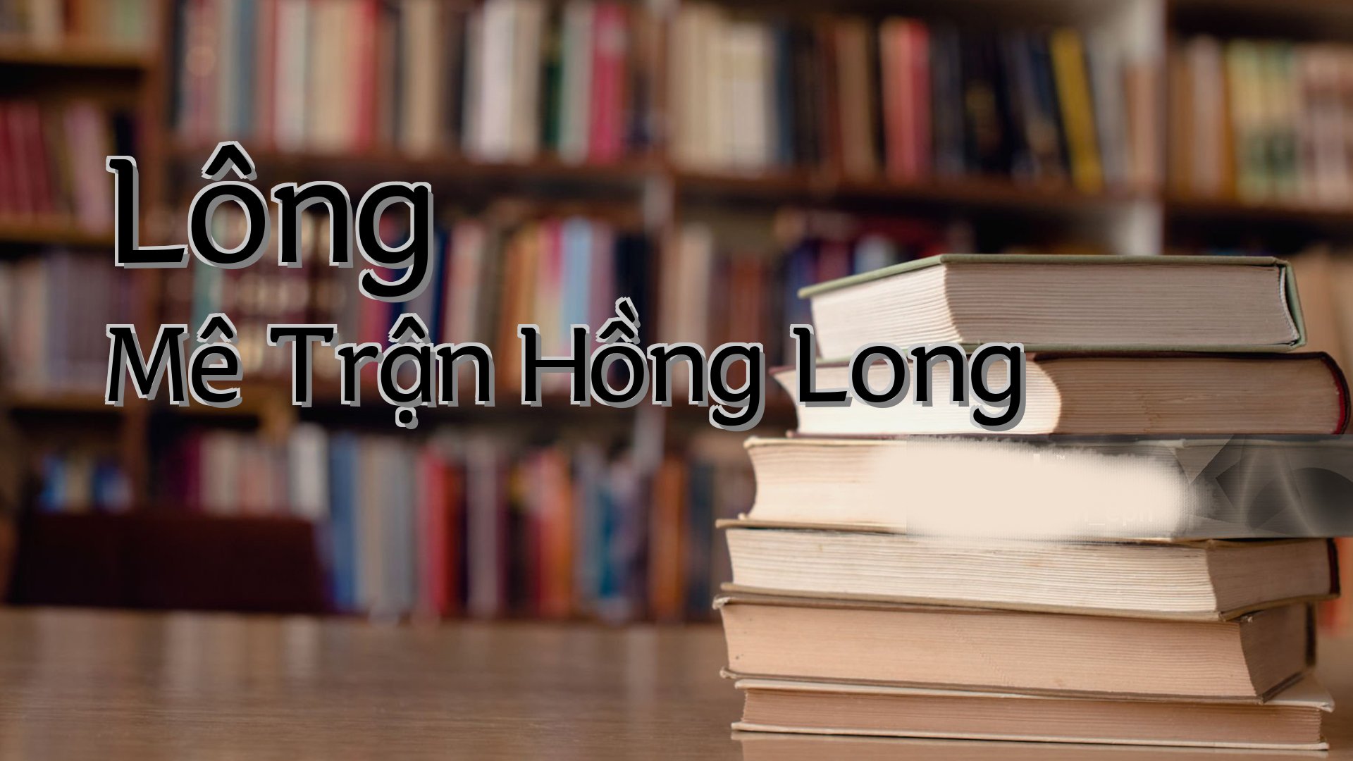 cover-Lông Mê Trận Hồng Long
