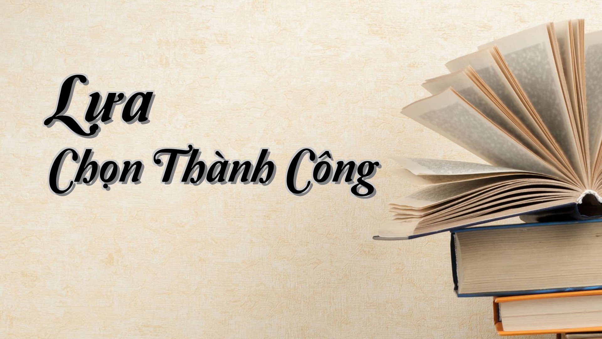 cover-Lựa Chọn Thành Công