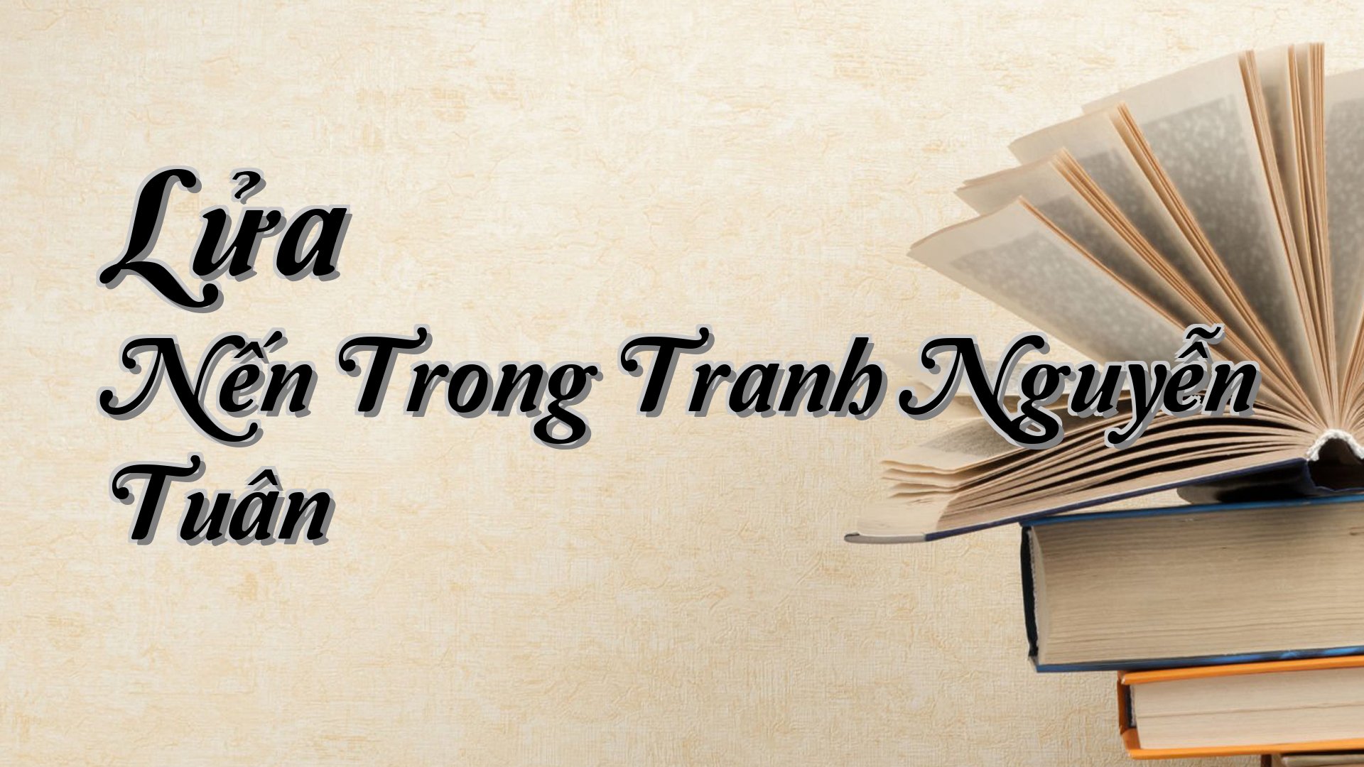 cover-Lửa Nến Trong Tranh Nguyễn Tuân
