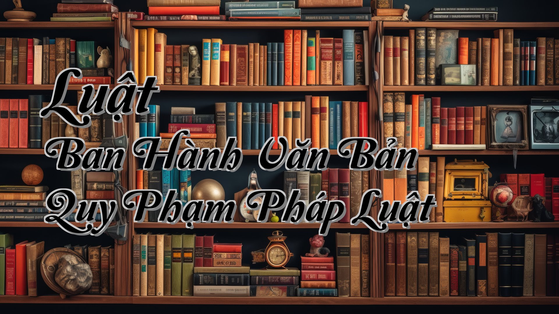 cover-Luật Ban Hành Văn Bản Quy Phạm Pháp Luật