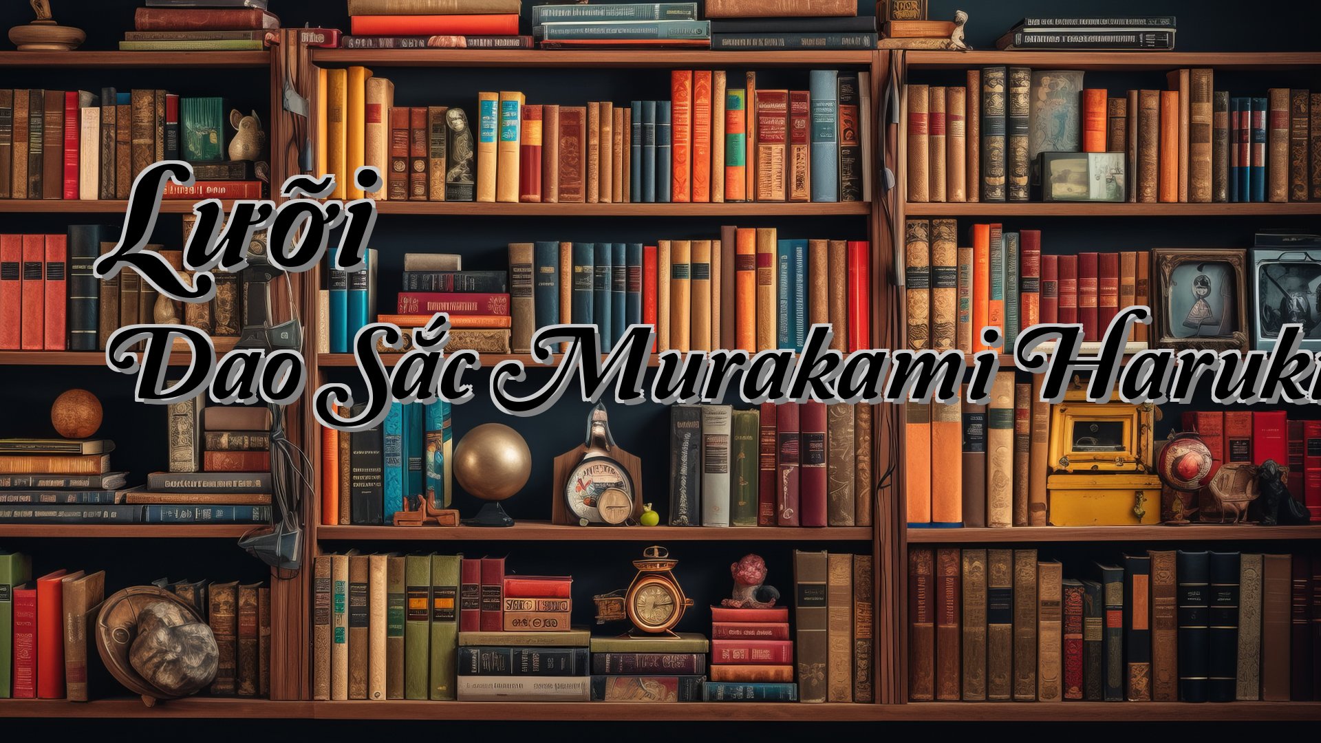 cover-Lưỡi Dao Sắc Murakami Haruki