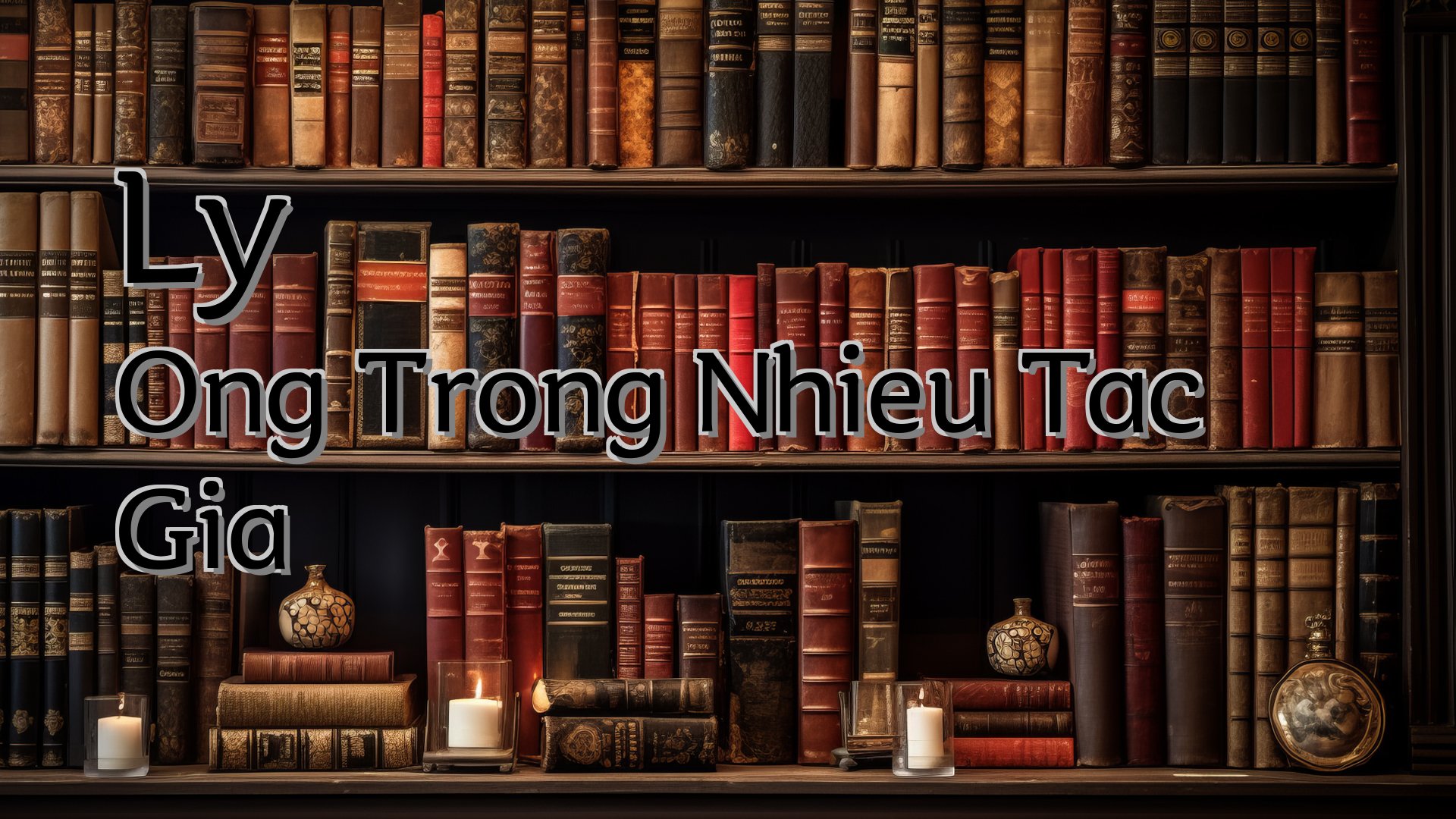 Cover image for Ly Ong Trong Nhieu Tac Gia