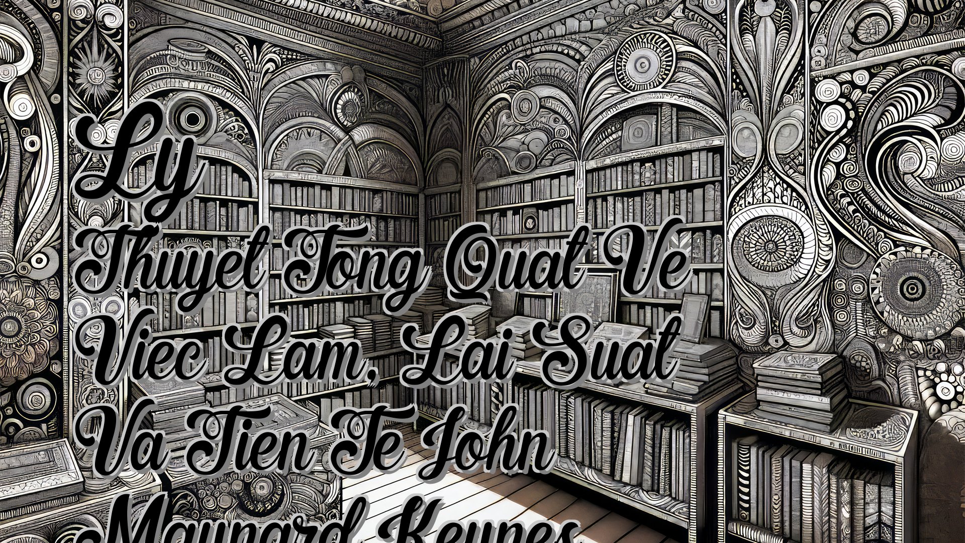 cover-Ly Thuyet Tong Quat Ve Viec Lam, Lai Suat Va Tien Te John Maynard Keynes