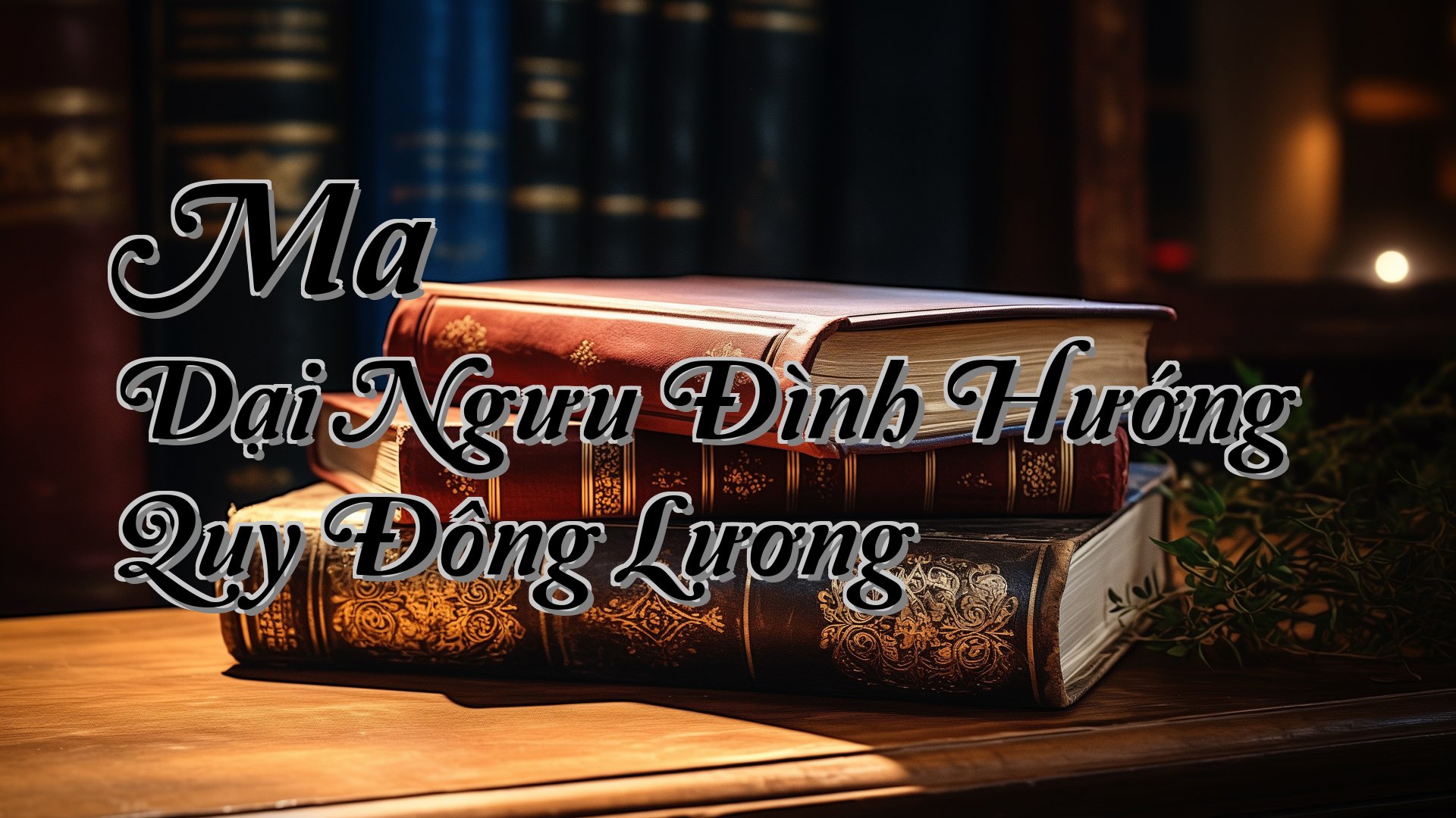 cover-Ma Dại Ngưu Đình Hướng Quy Đông Lương