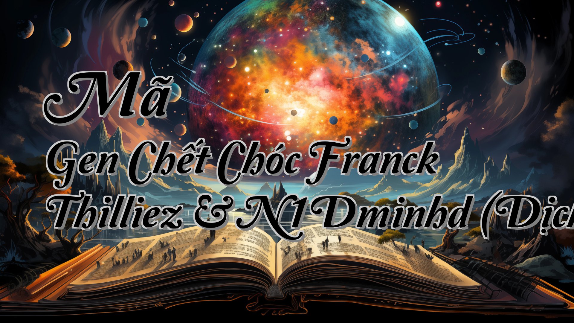 cover-Mã Gen Chết Chóc Franck Thilliez & N1Dminhd (Dịch)