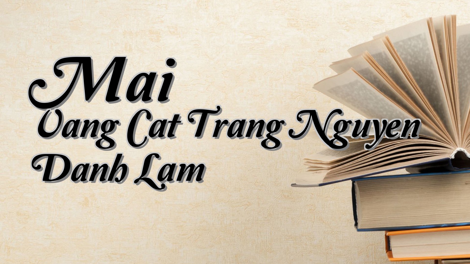 cover-Mai Vang Cat Trang Nguyen Danh Lam