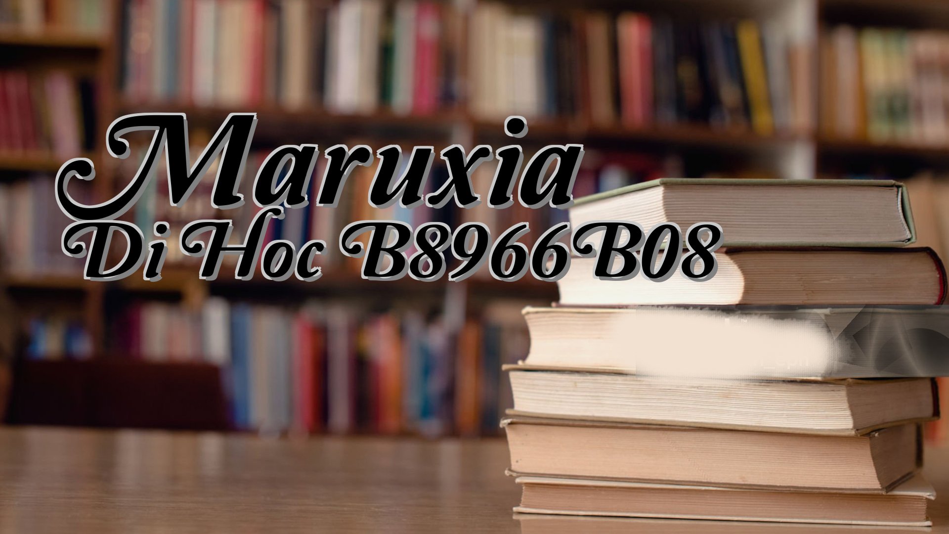cover-Maruxia Di Hoc B8966B08