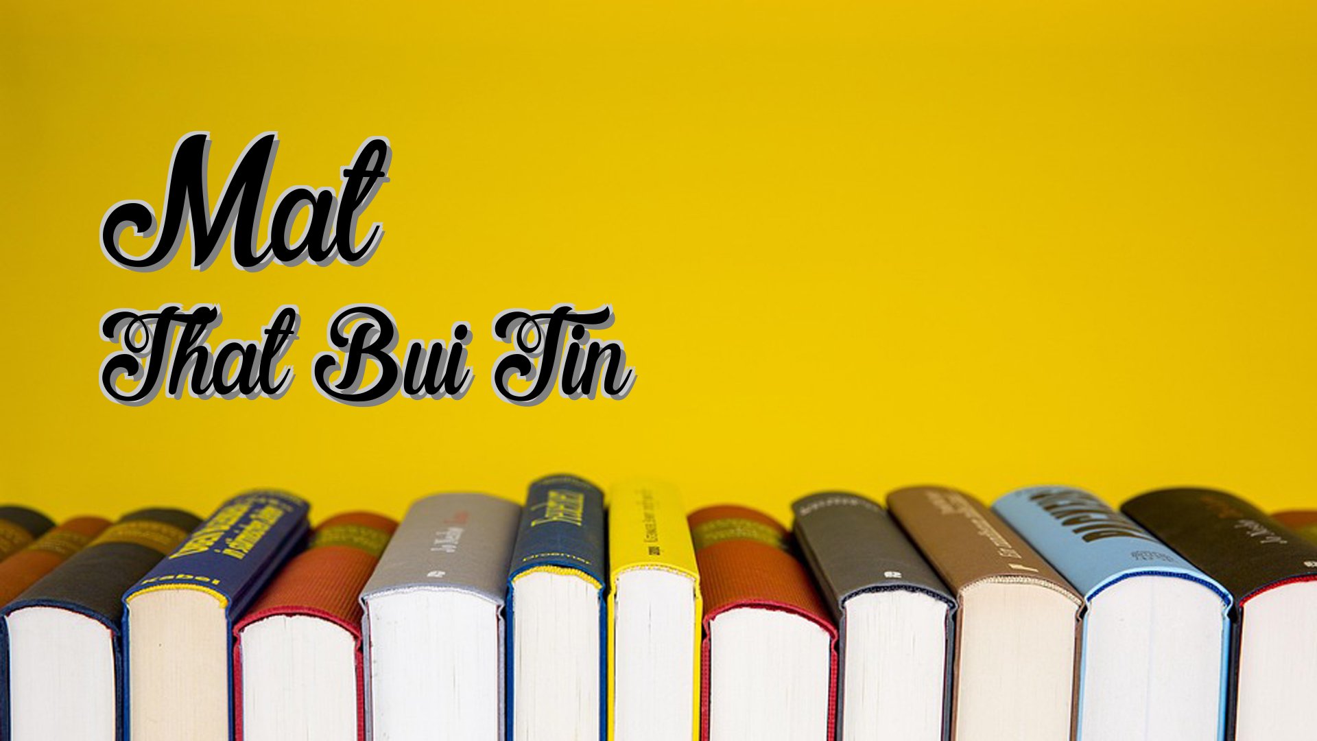 Cover image for Mat That Bui Tin