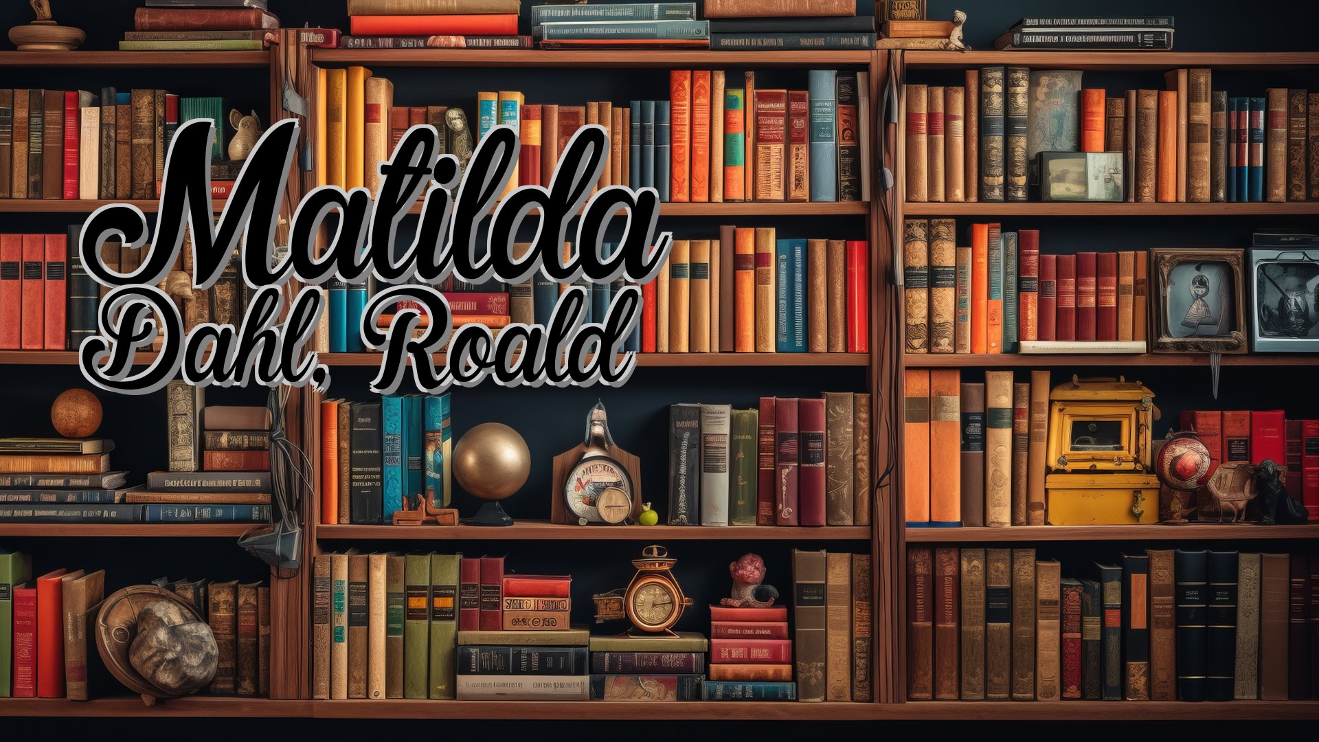 cover-Matilda Dahl, Roald