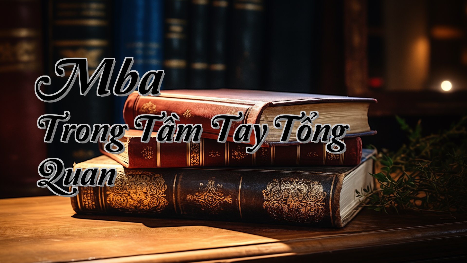 cover-Mba Trong Tầm Tay Tổng Quan