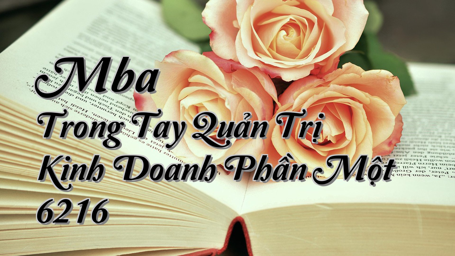 cover-Mba Trong Tay Quản Trị Kinh Doanh Phần Một 6216