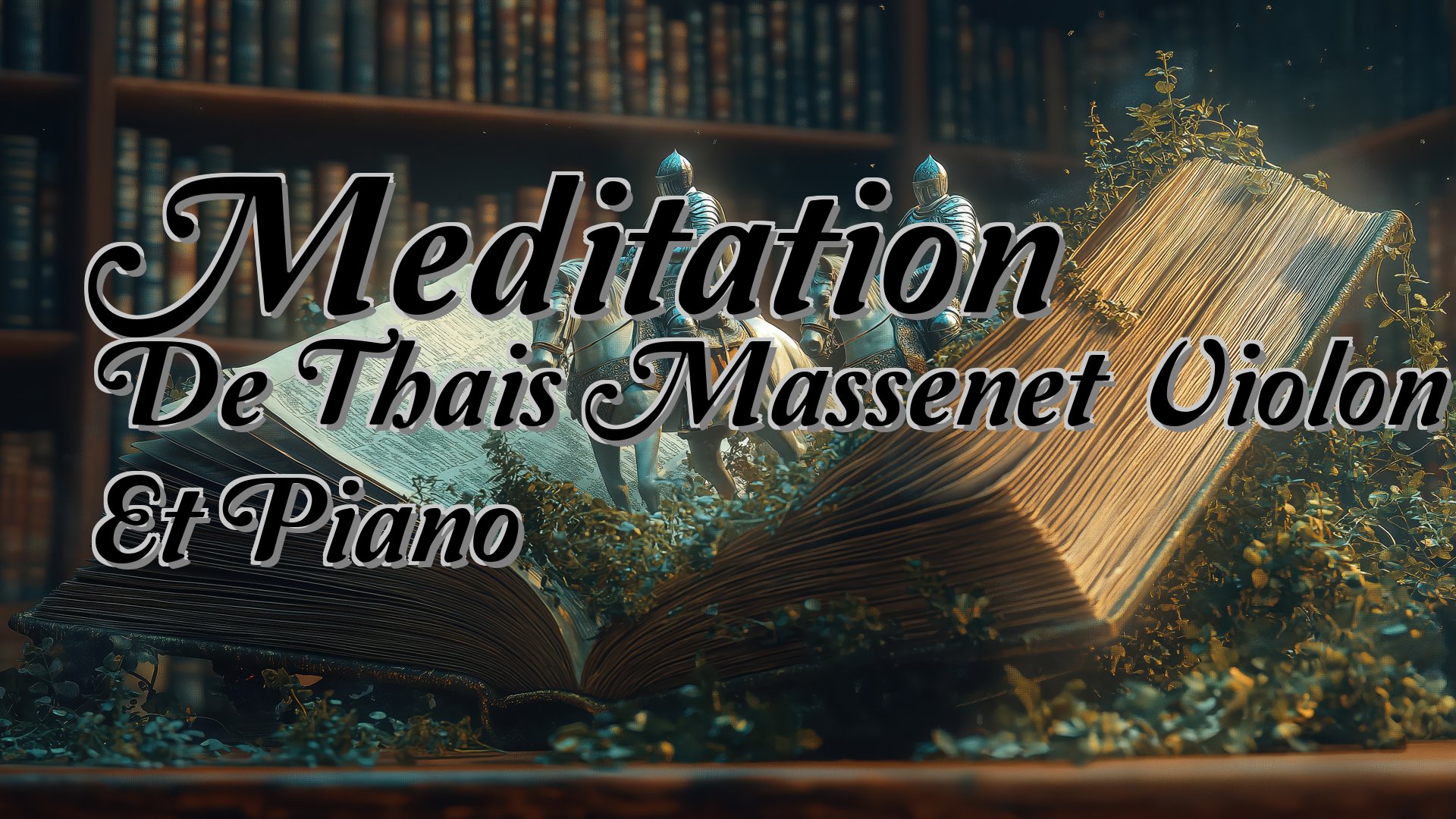 cover-Meditation De Thais Massenet Violon Et Piano