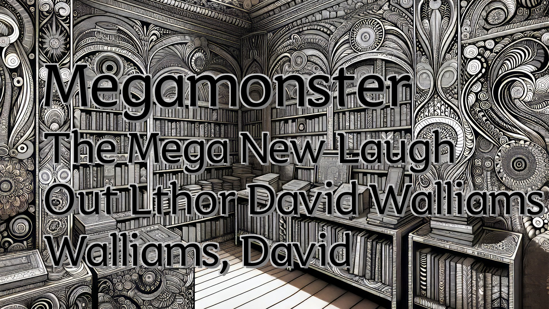 Cover image for Megamonster The Mega New Laugh Out Lthor David Walliams Walliams, David