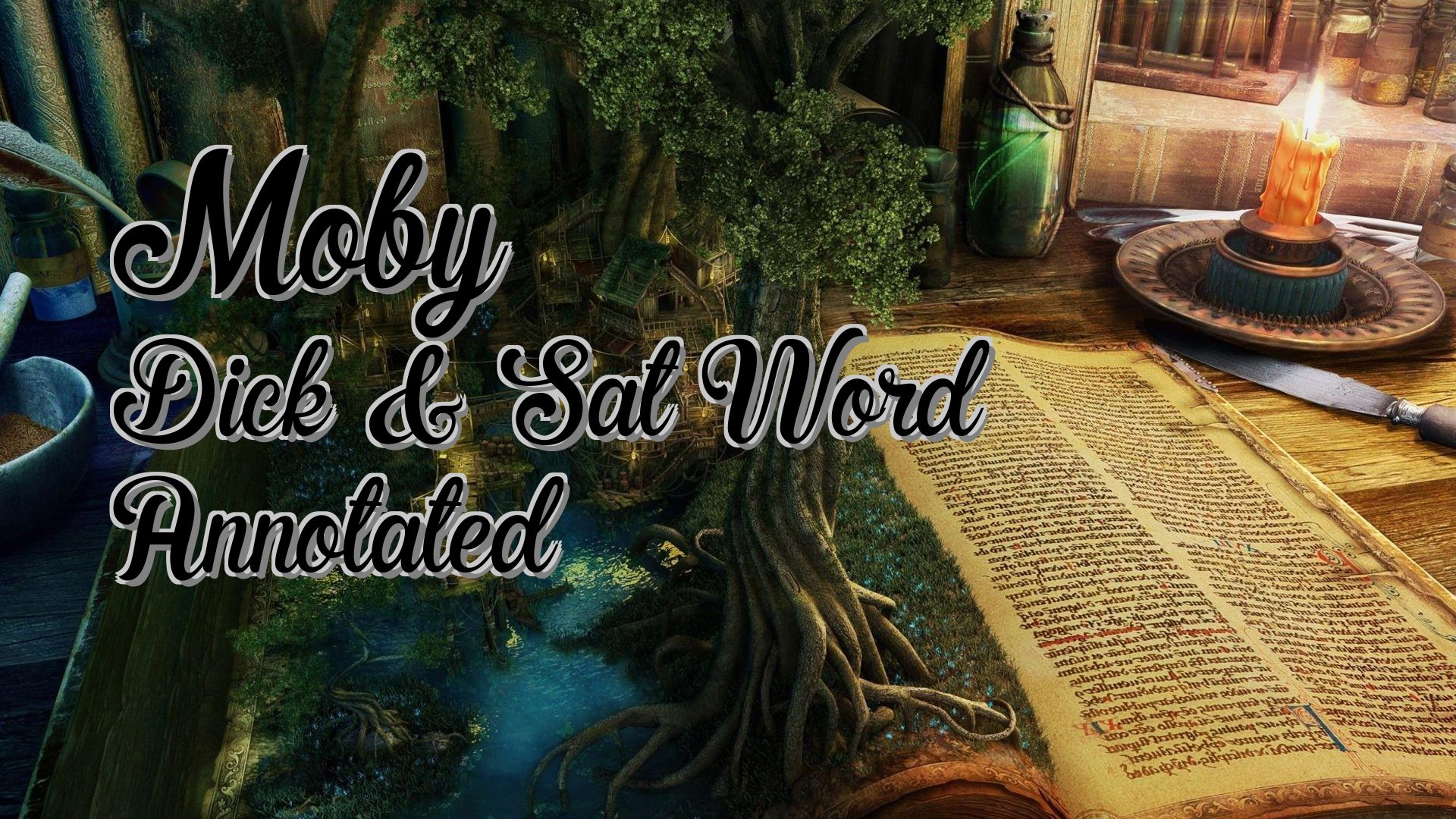cover-Moby Dick & Sat Word Annotated