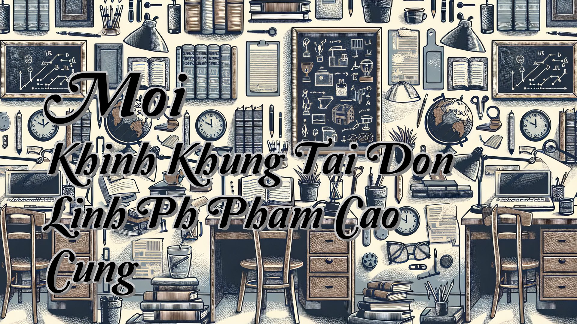 Cover image for Moi Khinh Khung Tai Don Linh Ph Pham Cao Cung