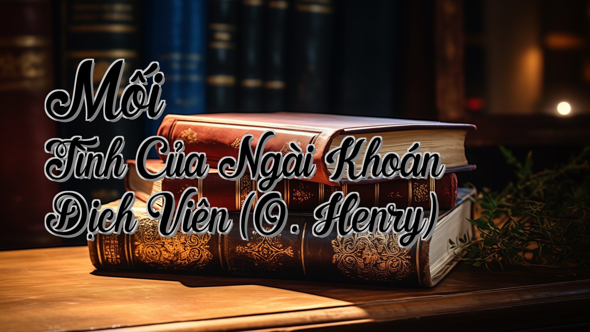 cover-Mối Tình Của Ngài Khoán Dịch Viên (O. Henry)