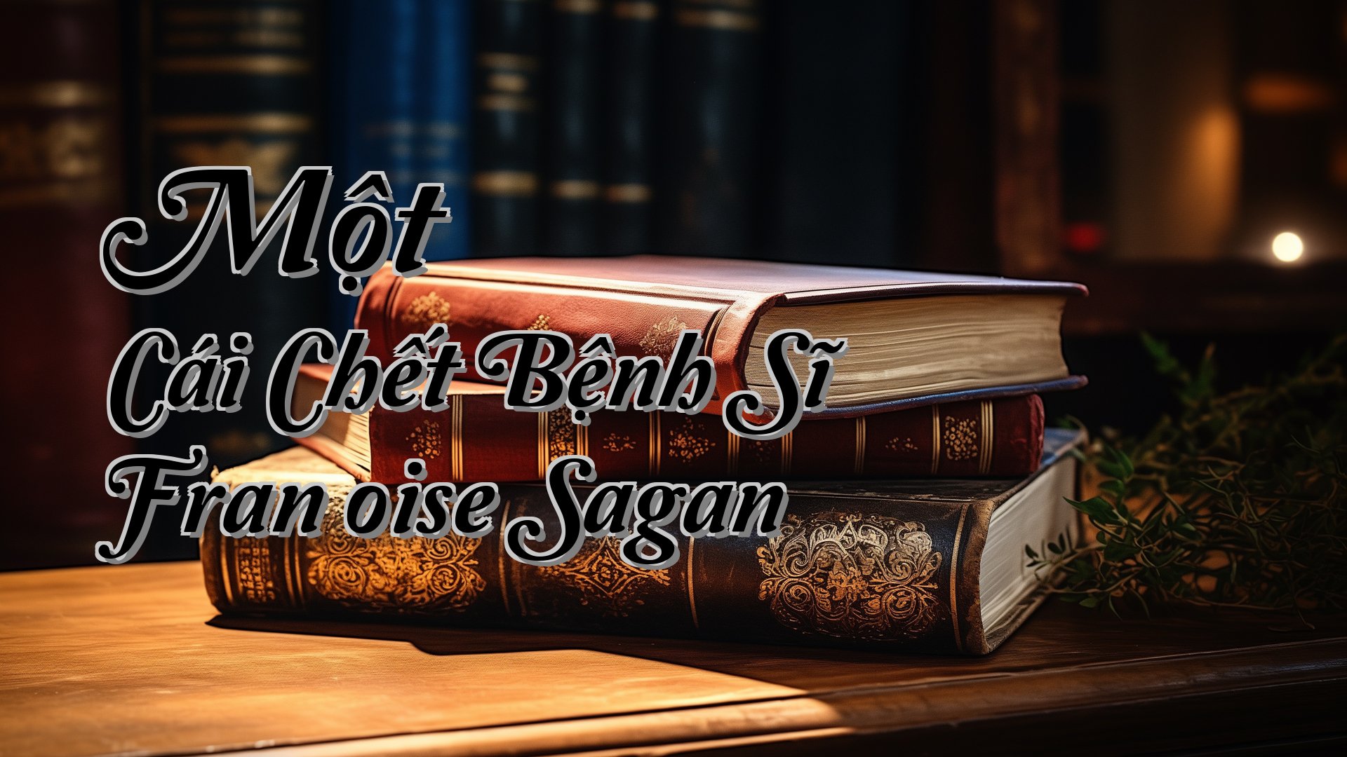 cover-Một Cái Chết Bệnh Sĩ Françoise Sagan