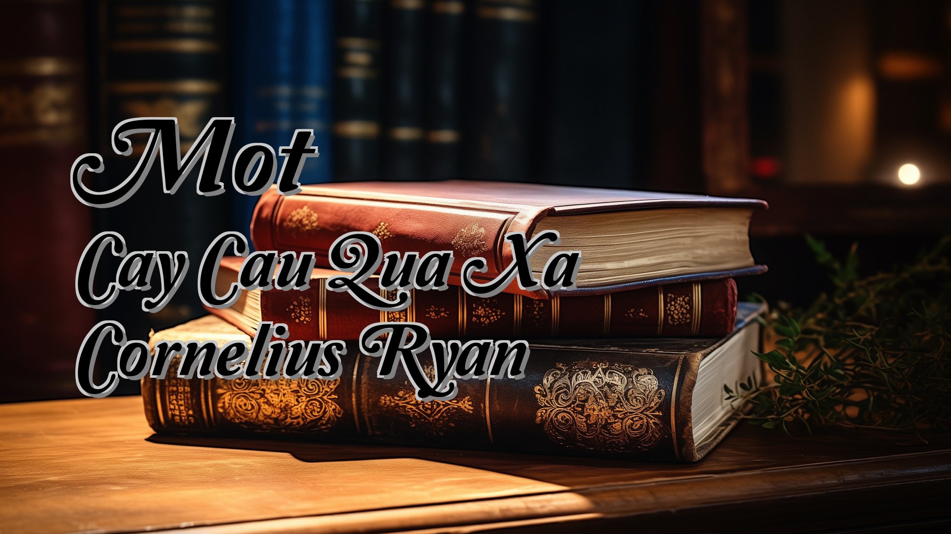 Cover image for Mot Cay Cau Qua Xa Cornelius Ryan