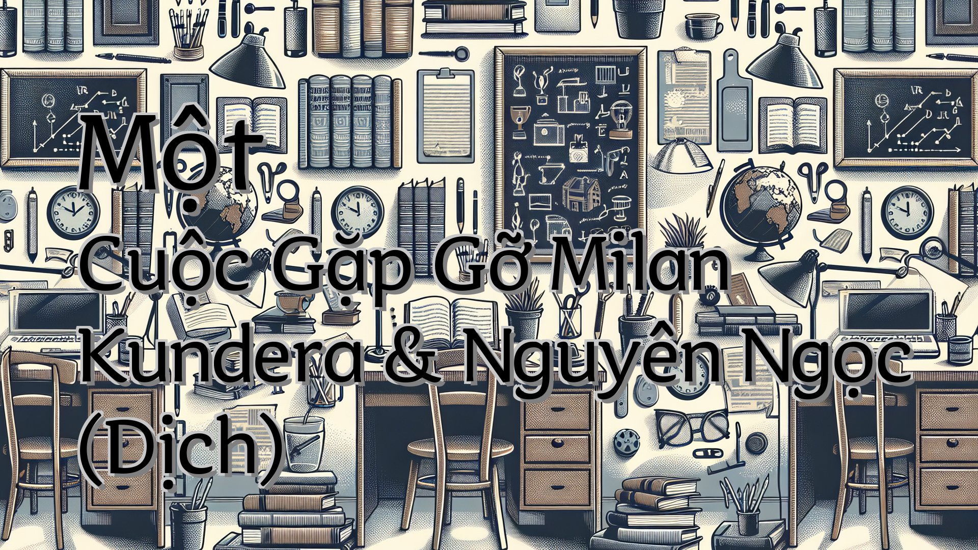 cover-Một Cuộc Gặp Gỡ Milan Kundera & Nguyên Ngọc (Dịch)