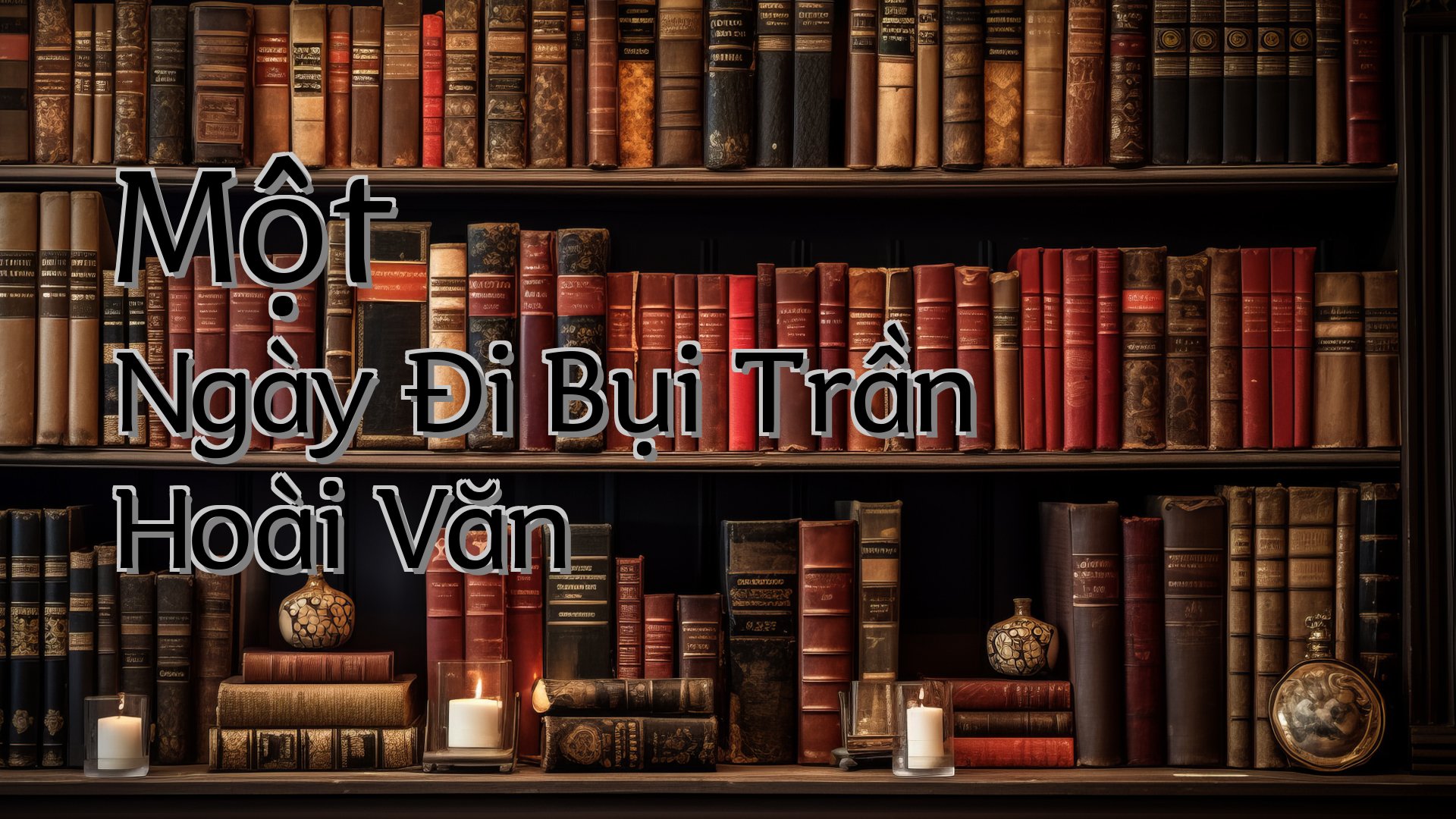 cover-Một Ngày Đi Bụi Trần Hoài Văn