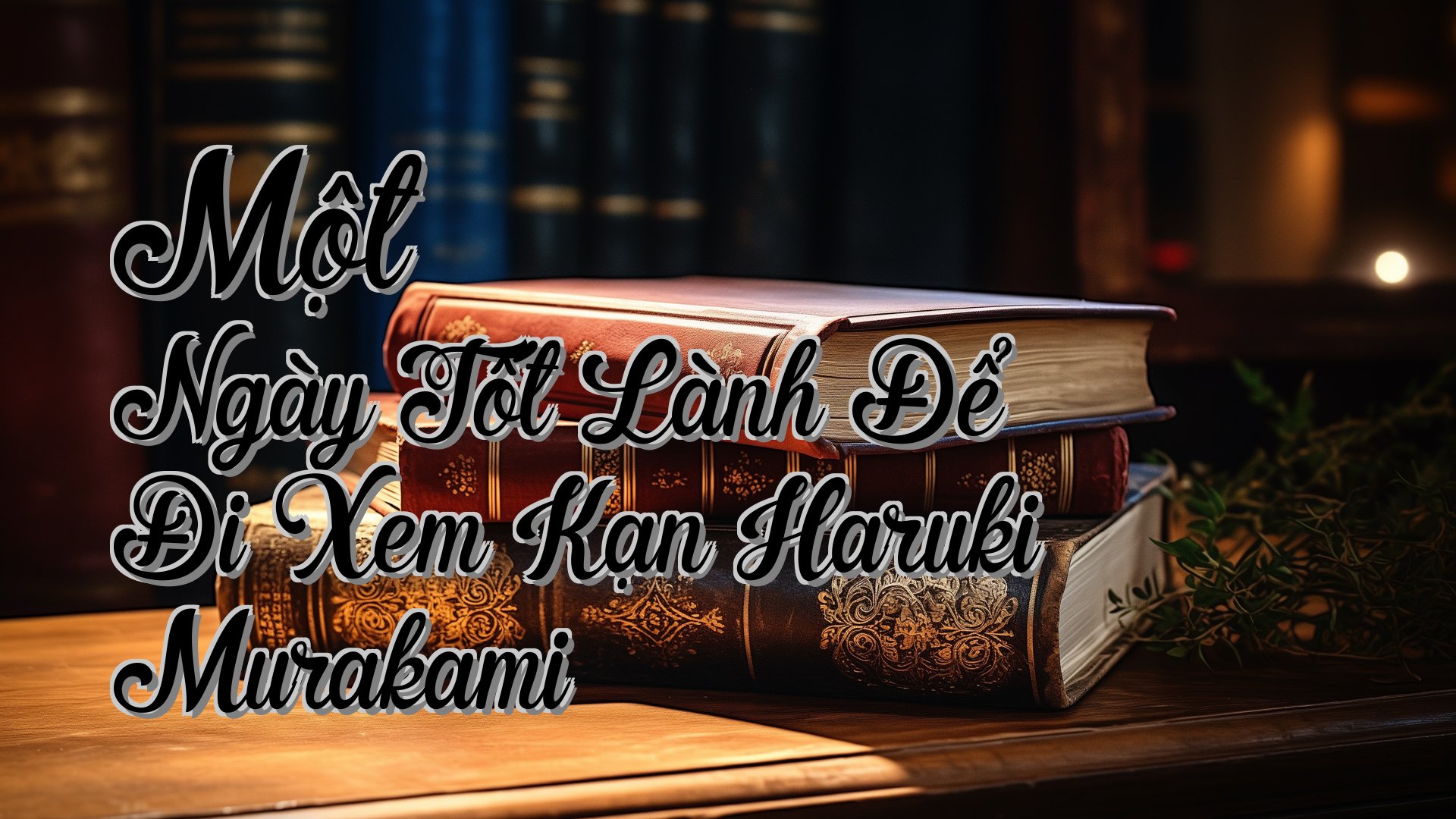 cover-Một Ngày Tốt Lành Để Đi Xem Kạn Haruki Murakami