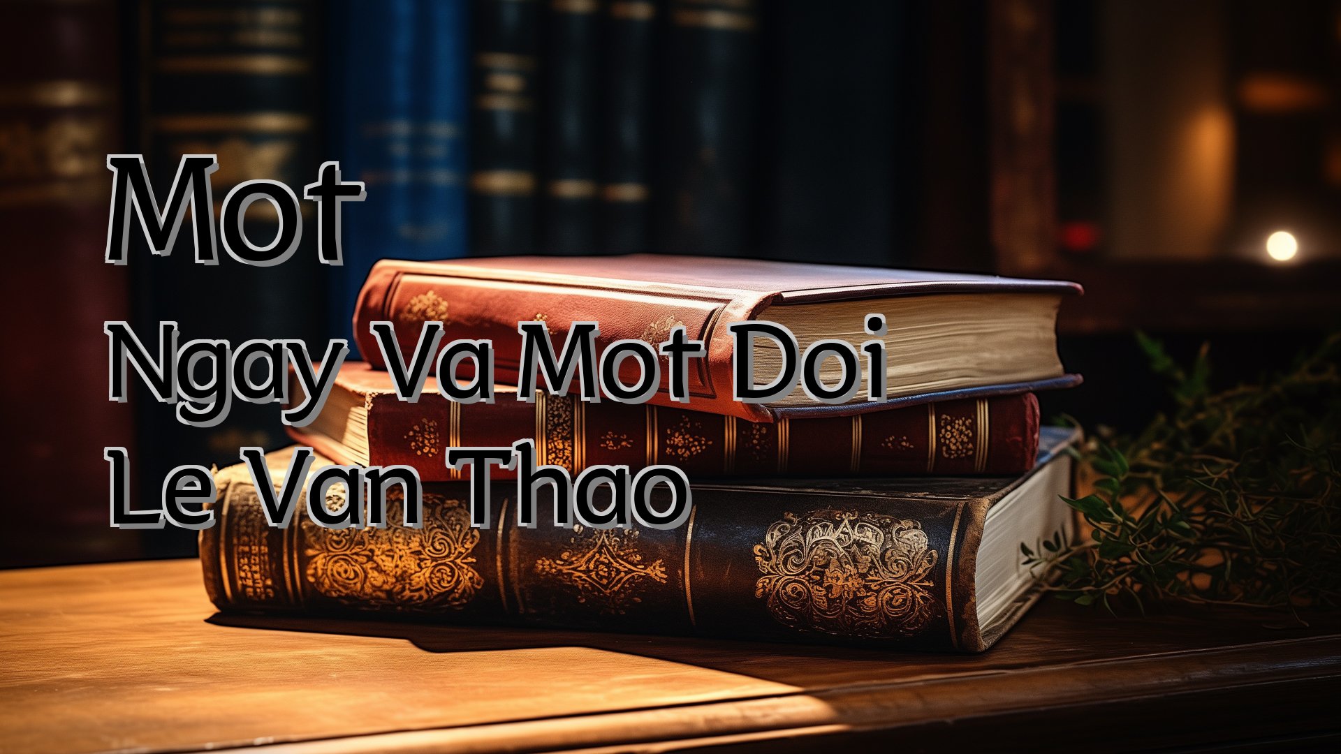 cover-Mot Ngay Va Mot Doi Le Van Thao