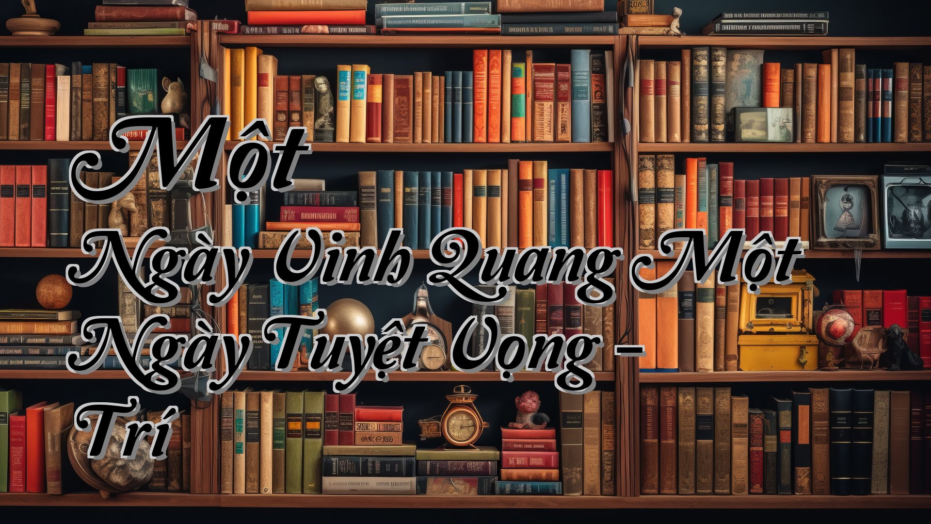 cover-Một Ngày Vinh Quang Một Ngày Tuyệt Vọng - Trí