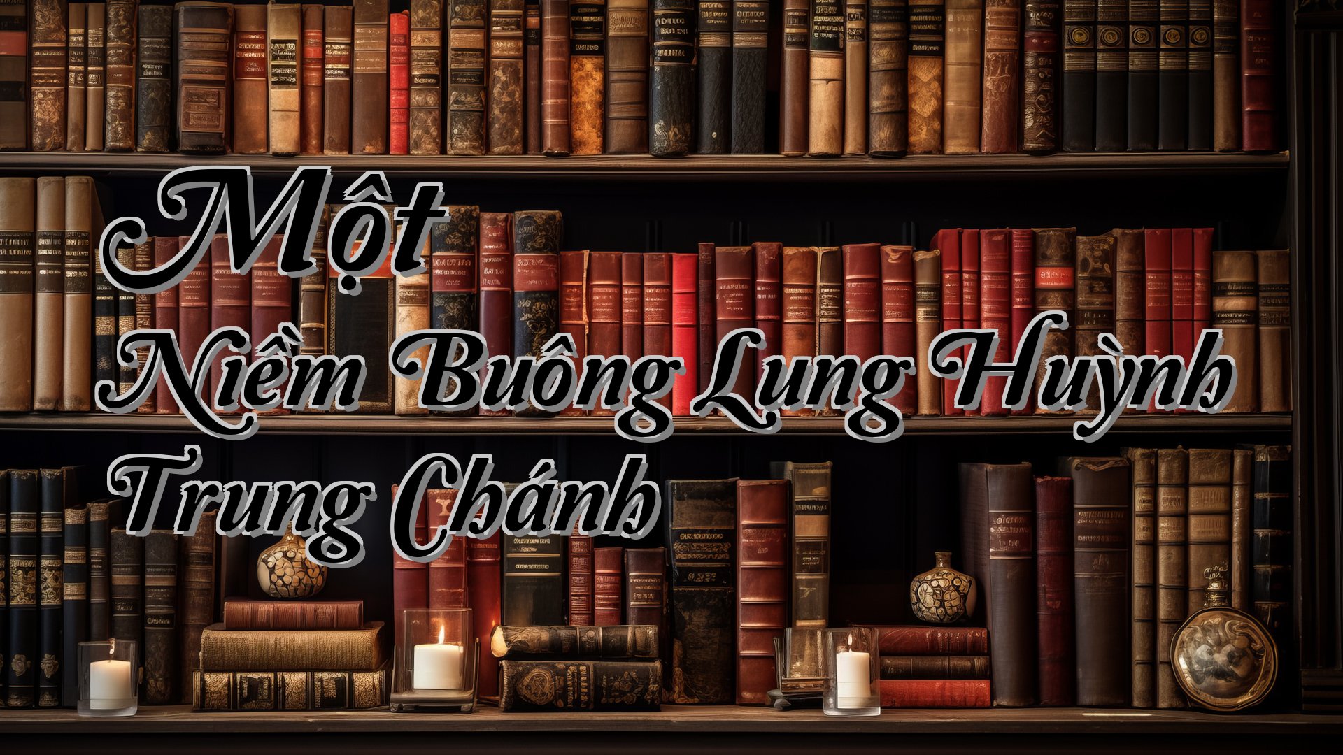 cover-Một Niềm Buông Lung Huỳnh Trung Chánh