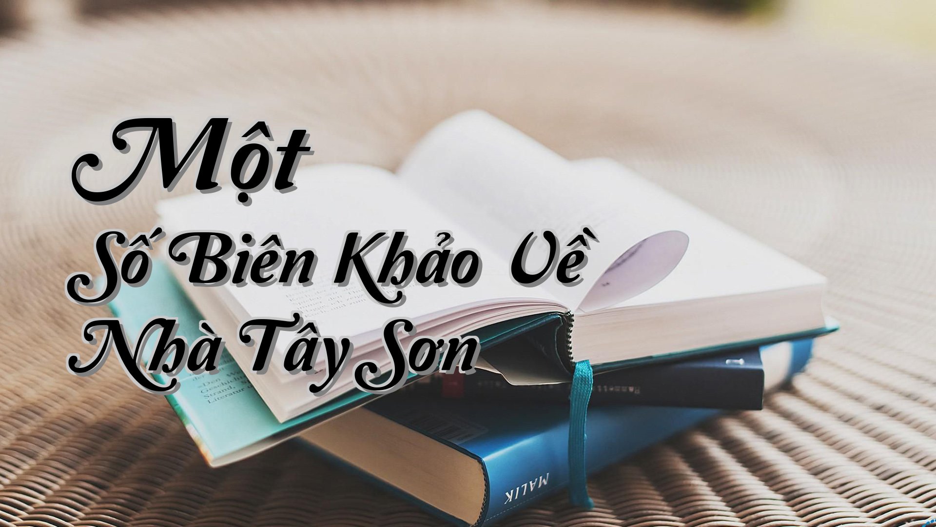 cover-Một Số Biên Khảo Về Nhà Tây Sơn
