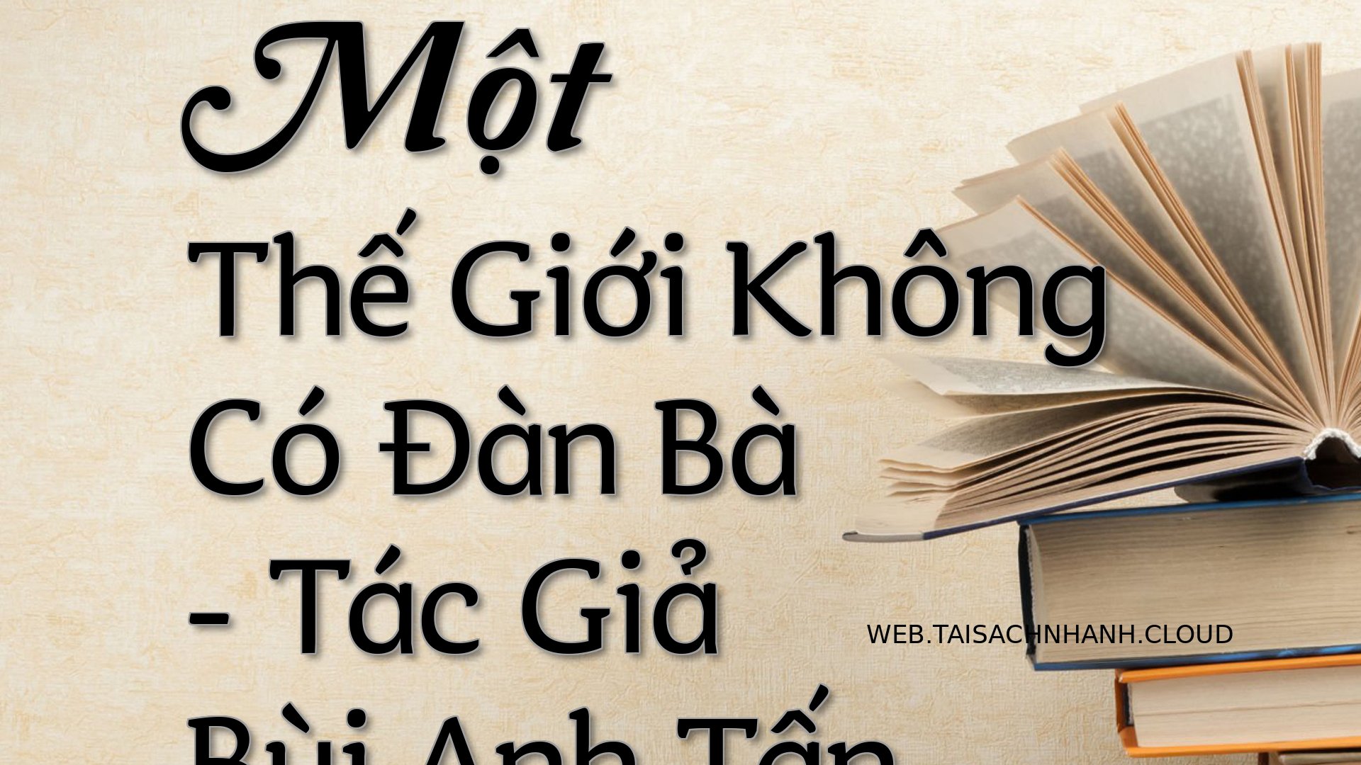 Cover Mot The Gioi Khong C.jpg
