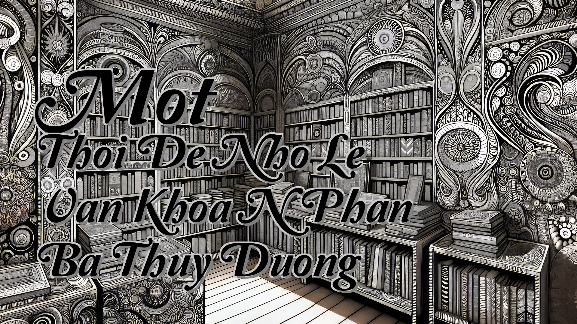 cover-Mot Thoi De Nho Le Van Khoa N Phan Ba Thuy Duong