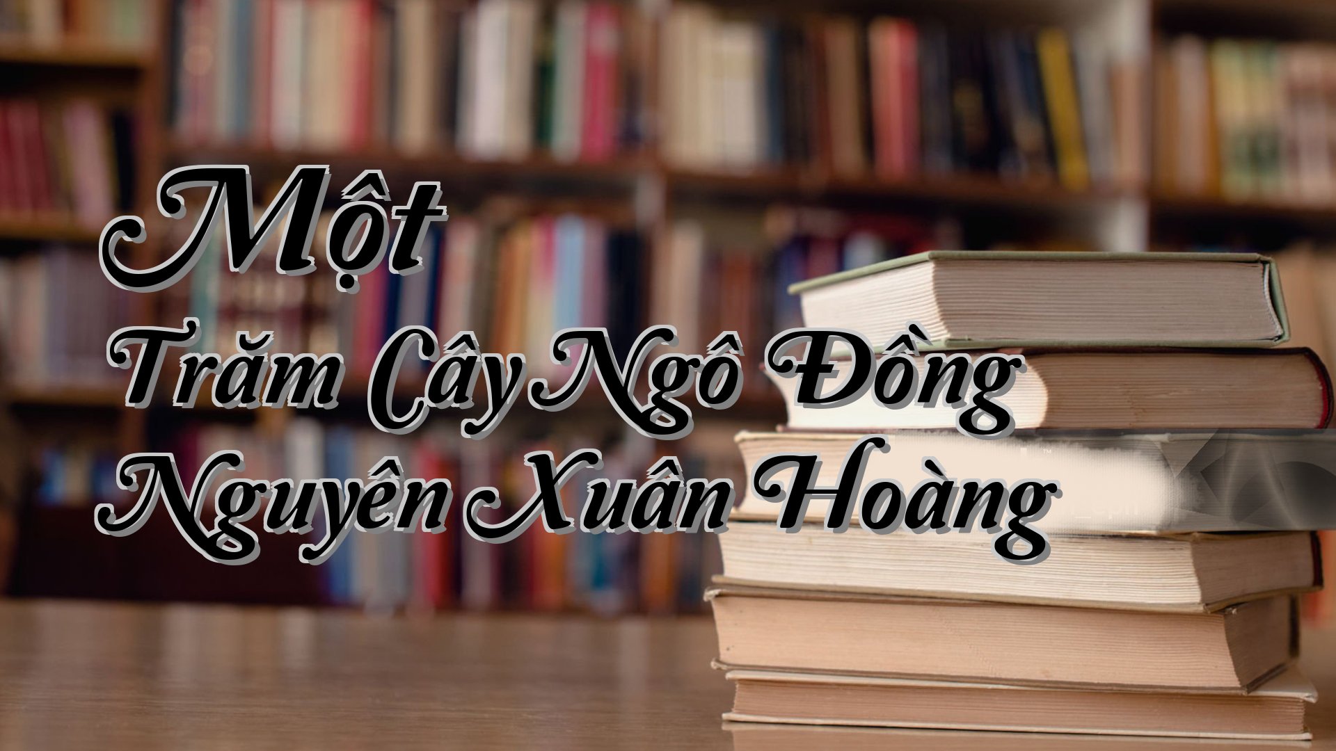 cover-Một Trăm Cây Ngô Đồng Nguyên Xuân Hoàng