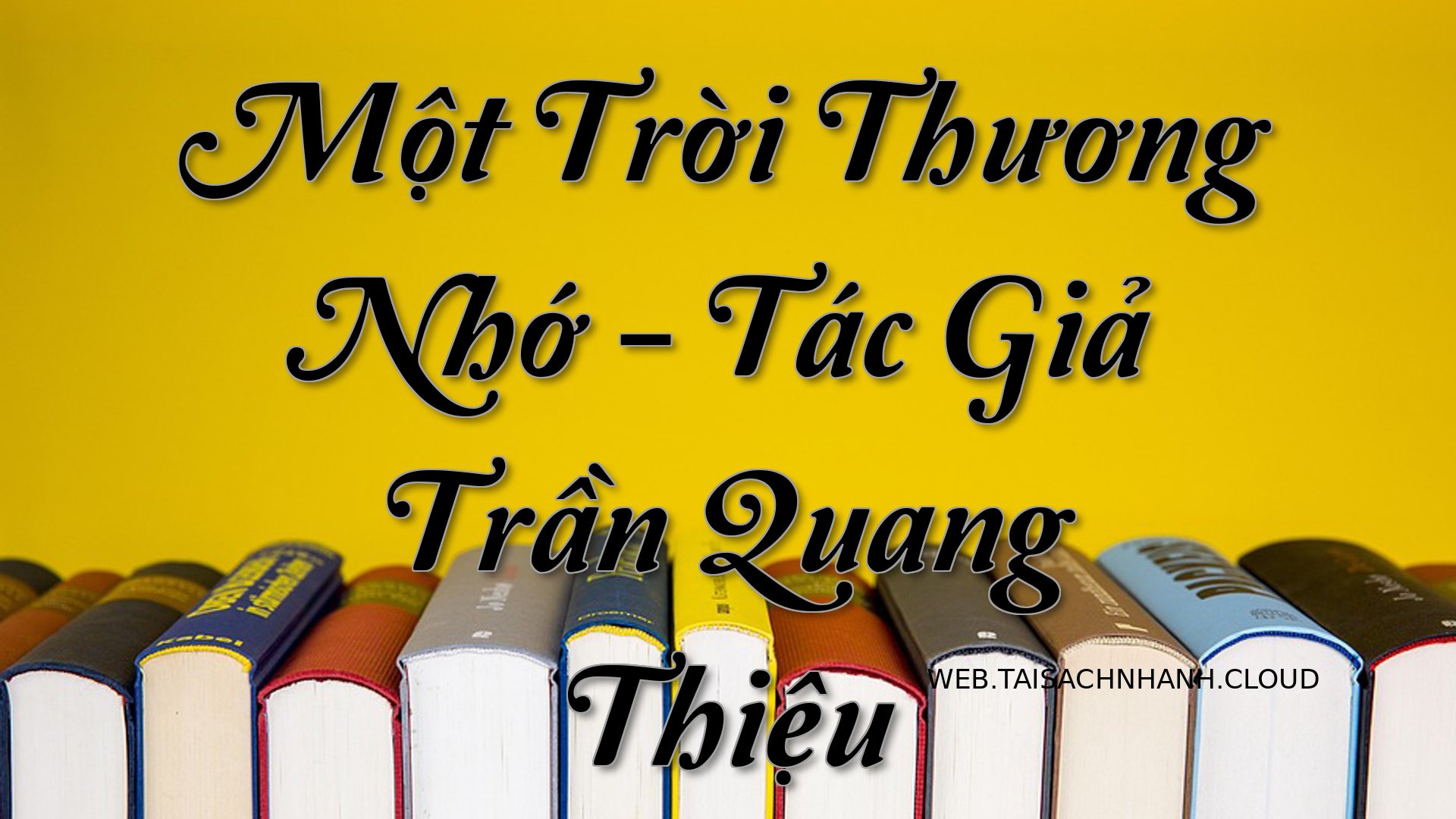 Cover Mot Troi Thuong Nho.jpg