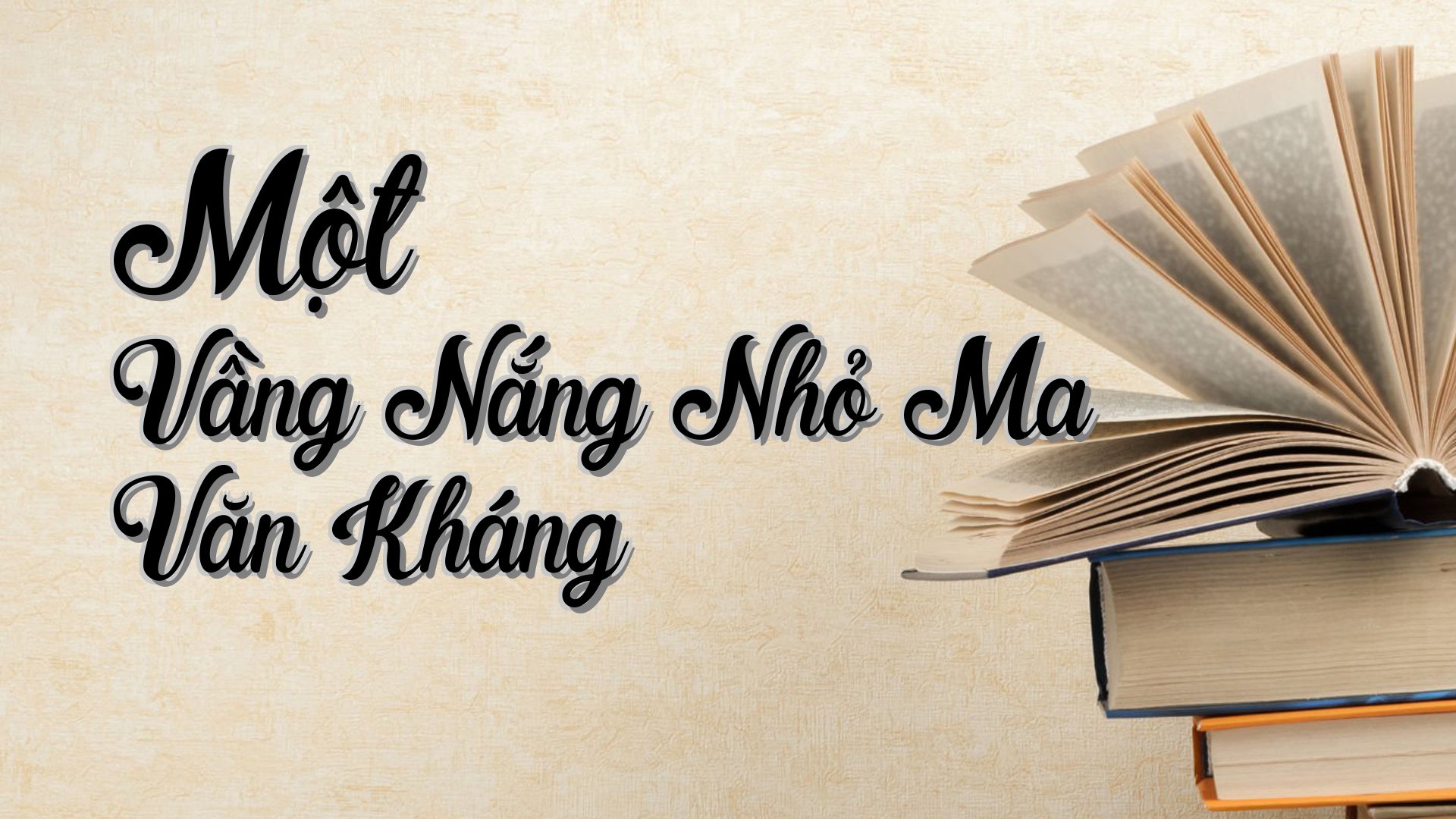cover-Một Vầng Nắng Nhỏ Ma Văn Kháng