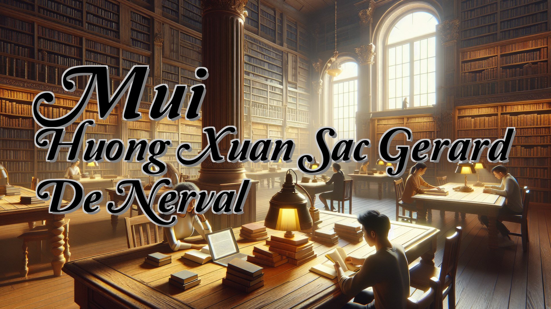 cover-Mui Huong Xuan Sac Gerard De Nerval