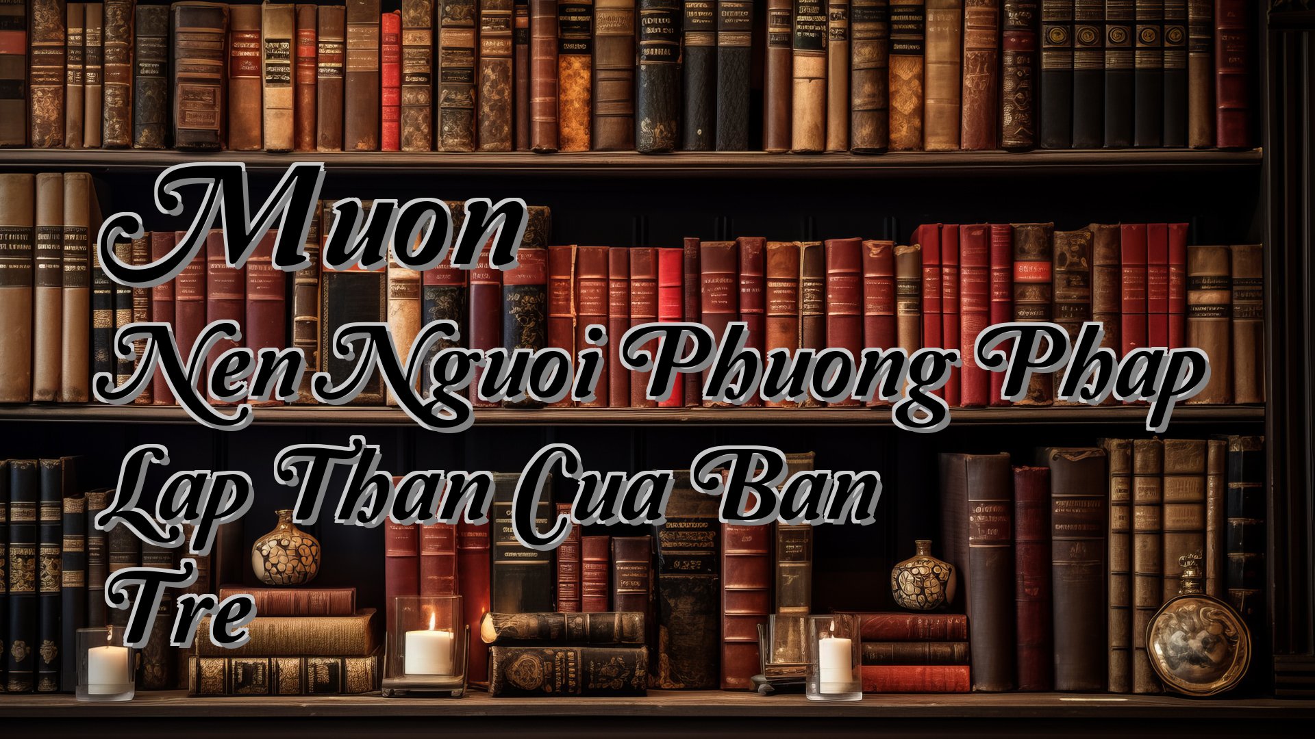 Cover image for Muon Nen Nguoi Phuong Phap Lap Than Cua Ban Tre