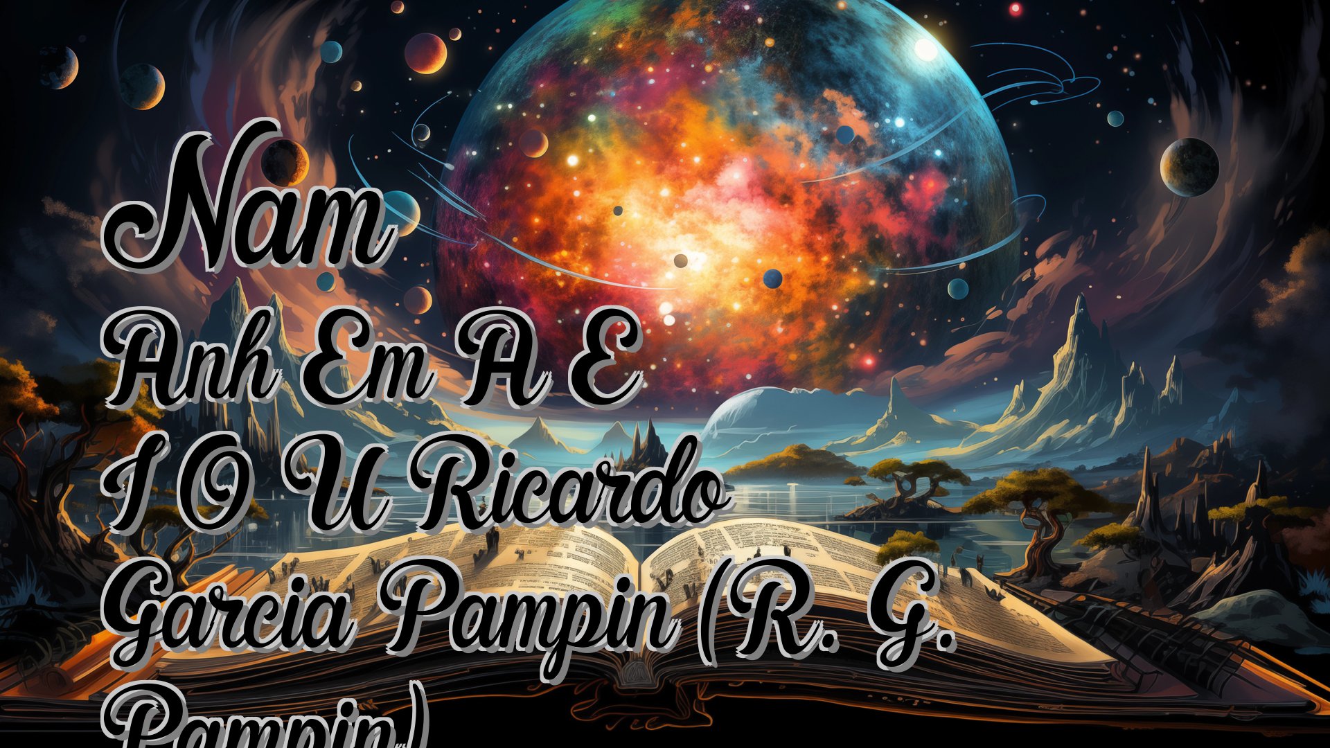 cover-Nam Anh Em A E I O U Ricardo Garcia Pampin (R. G. Pampin)