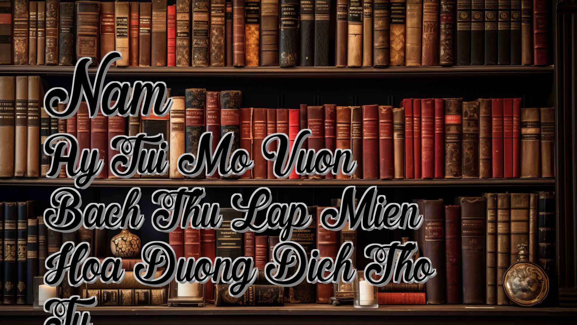 cover-Nam Ay Tui Mo Vuon Bach Thu Lap Mien Hoa Duong Dich Tho Tu