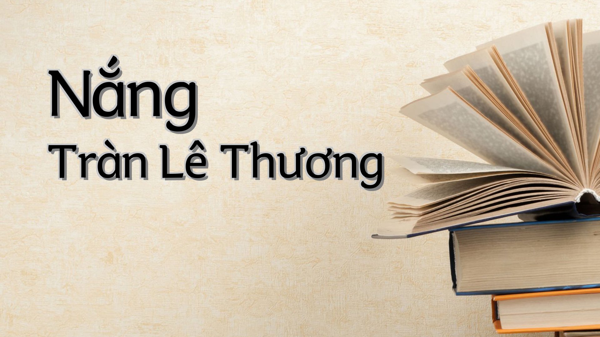cover-Nắng Tràn Lê Thương