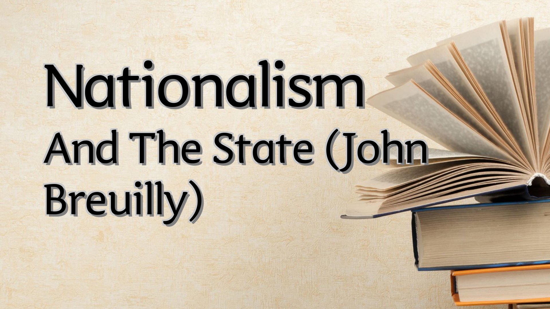Cover image for Nationalism And The State (John Breuilly)