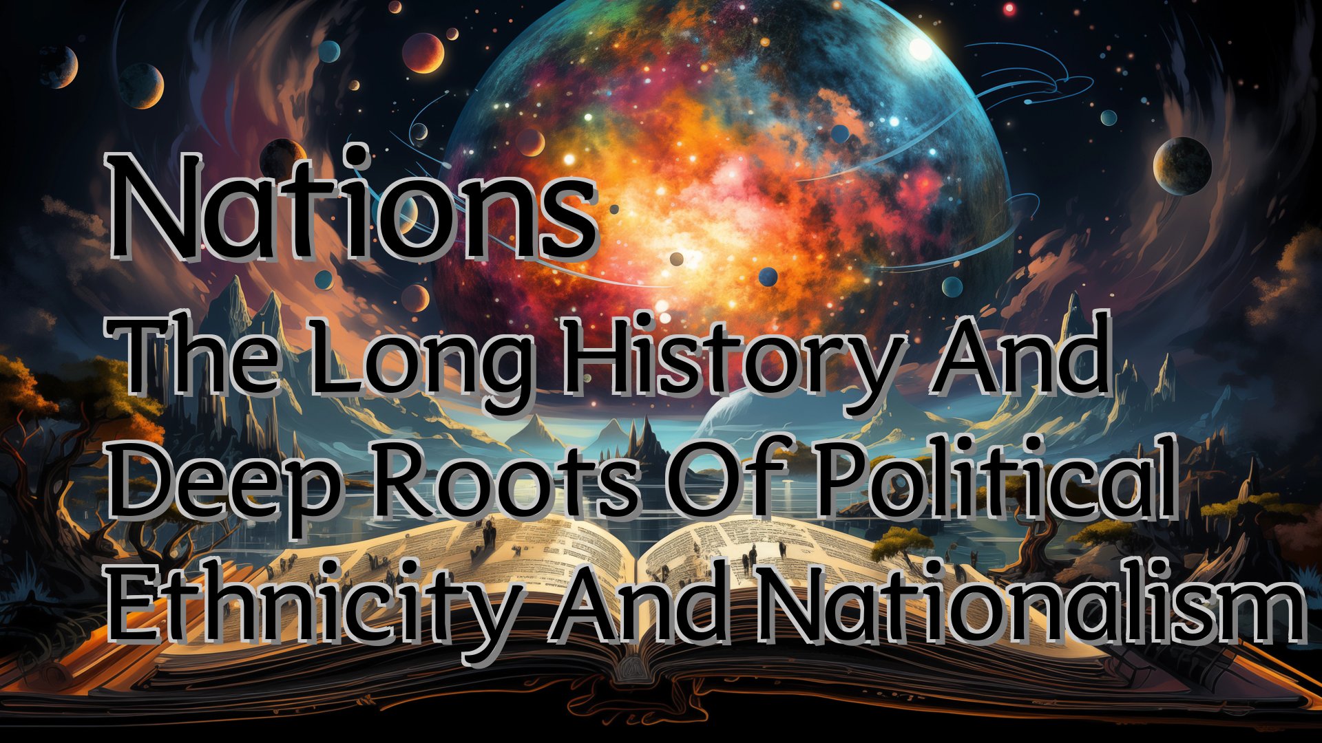 Cover image for Nations The Long History And Deep Roots Of Political Ethnicity And Nationalism