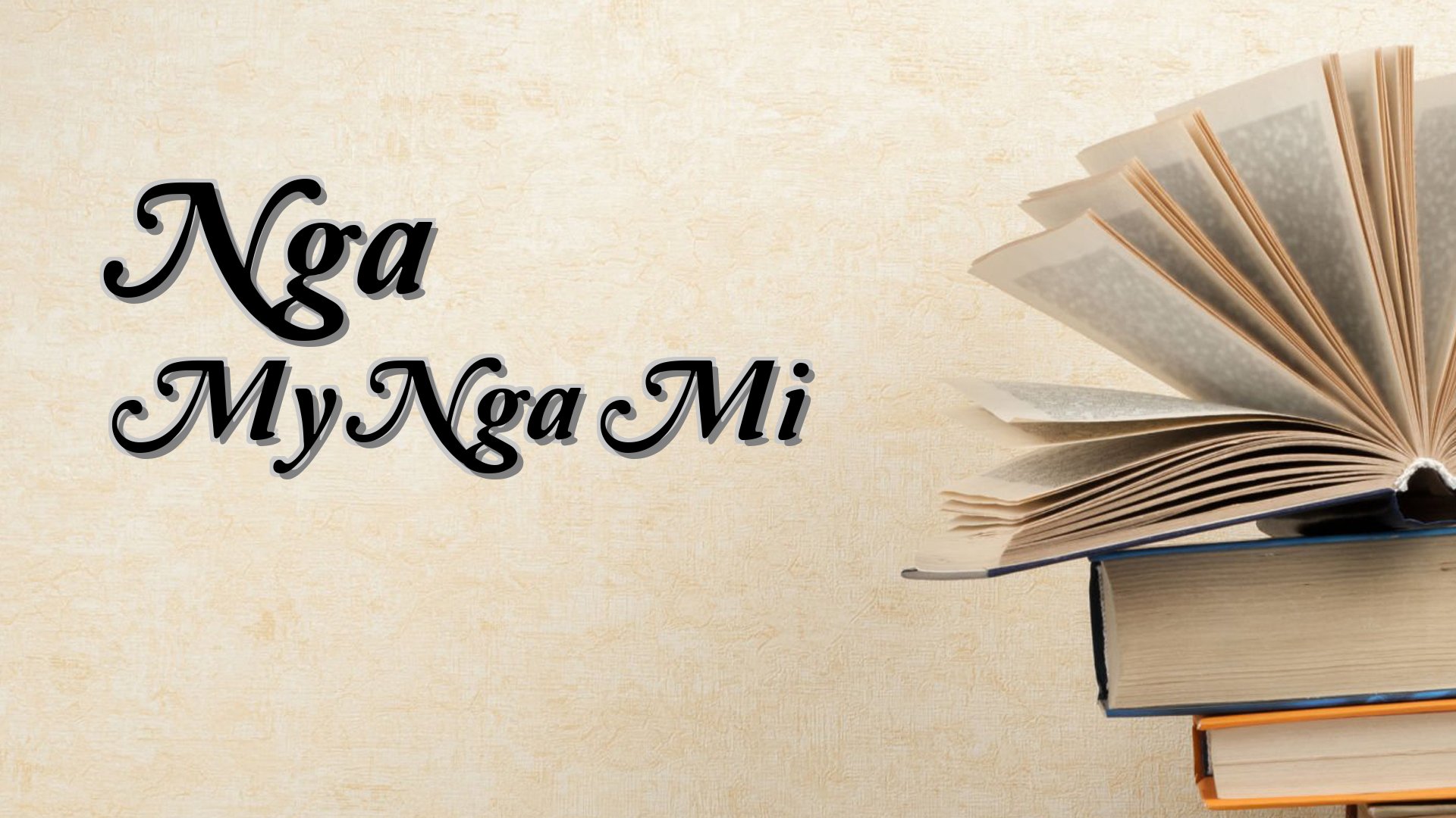 Cover image for Nga My Nga Mi