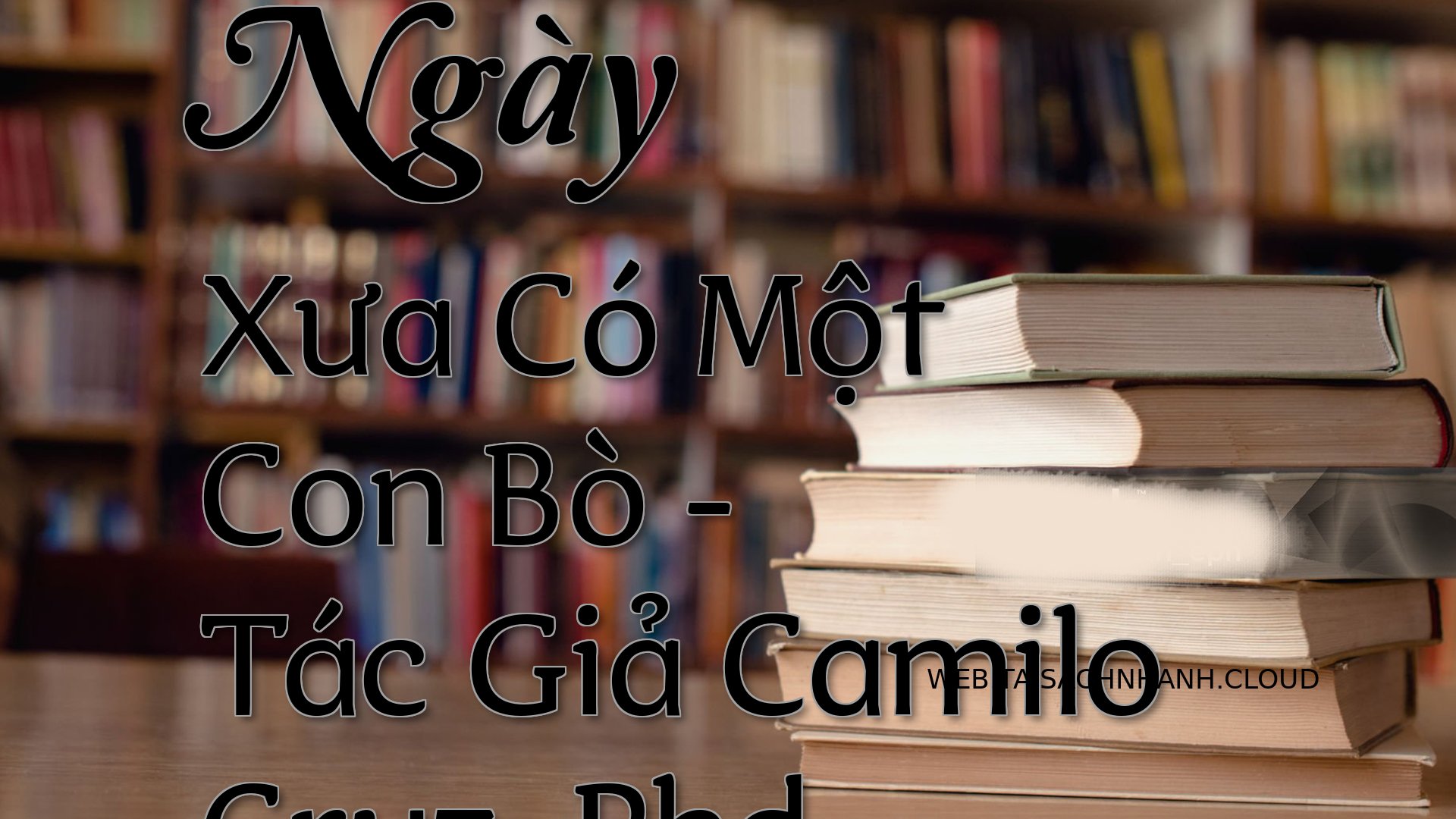 Cover Ngay Xua Co Mot Con .jpg