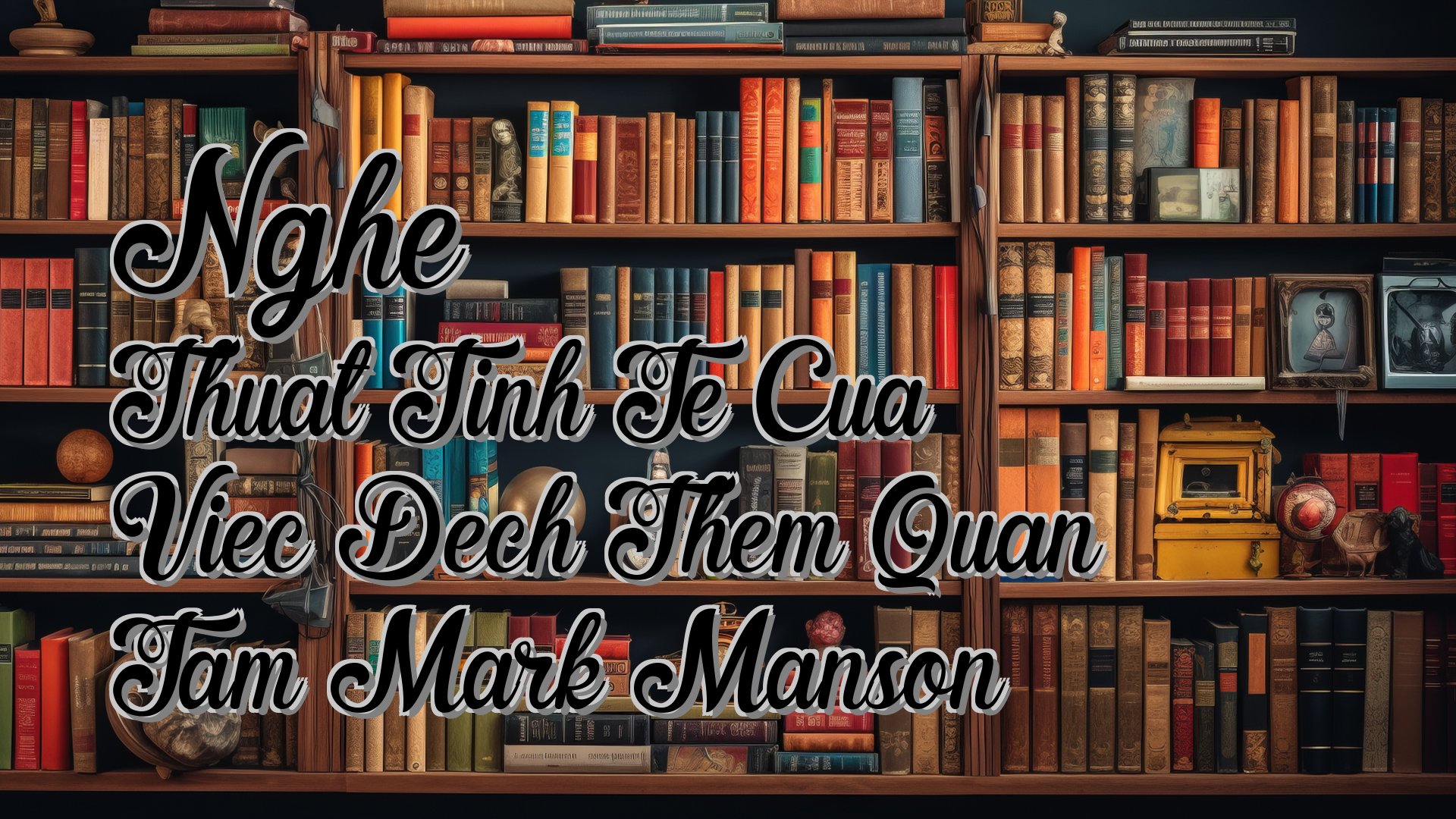 cover-Nghe Thuat Tinh Te Cua Viec Dech Them Quan Tam Mark Manson