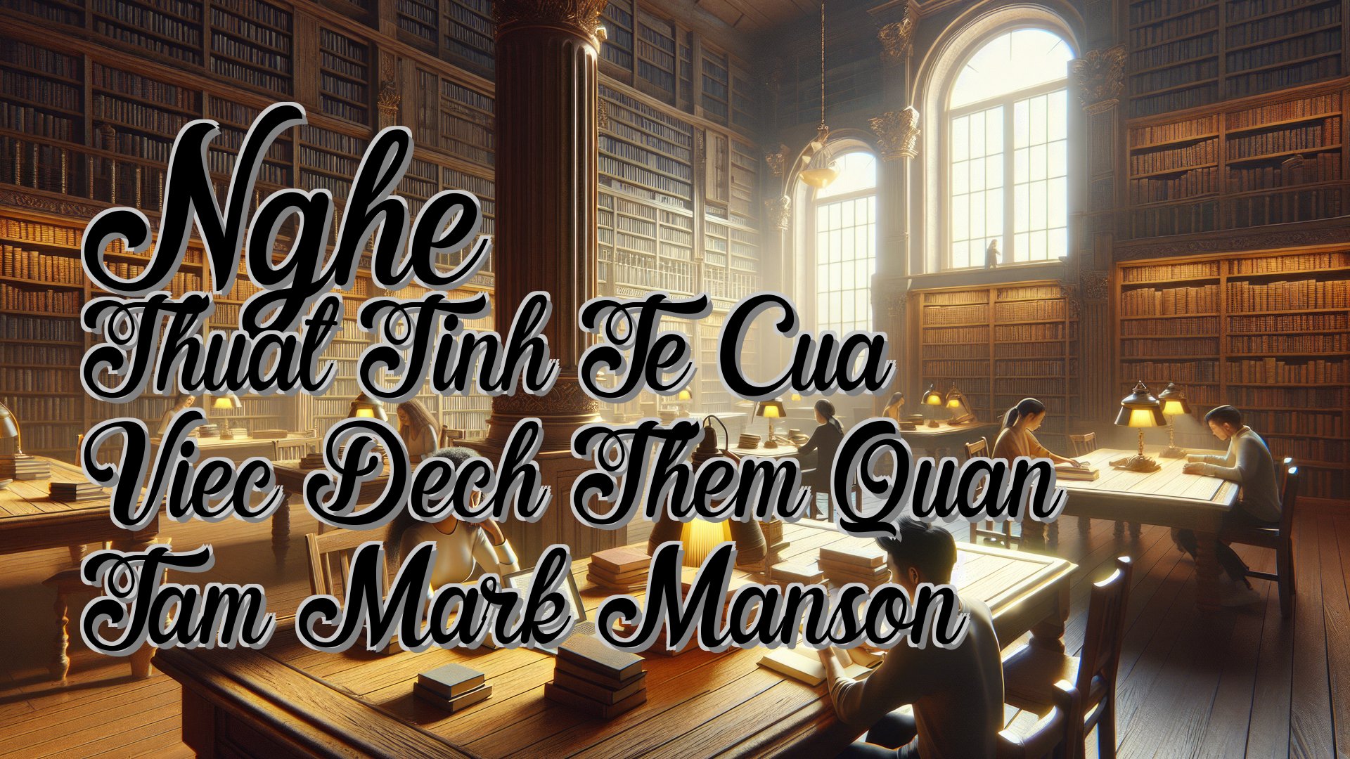 cover-Nghe Thuat Tinh Te Cua Viec Dech Them Quan Tam Mark Manson